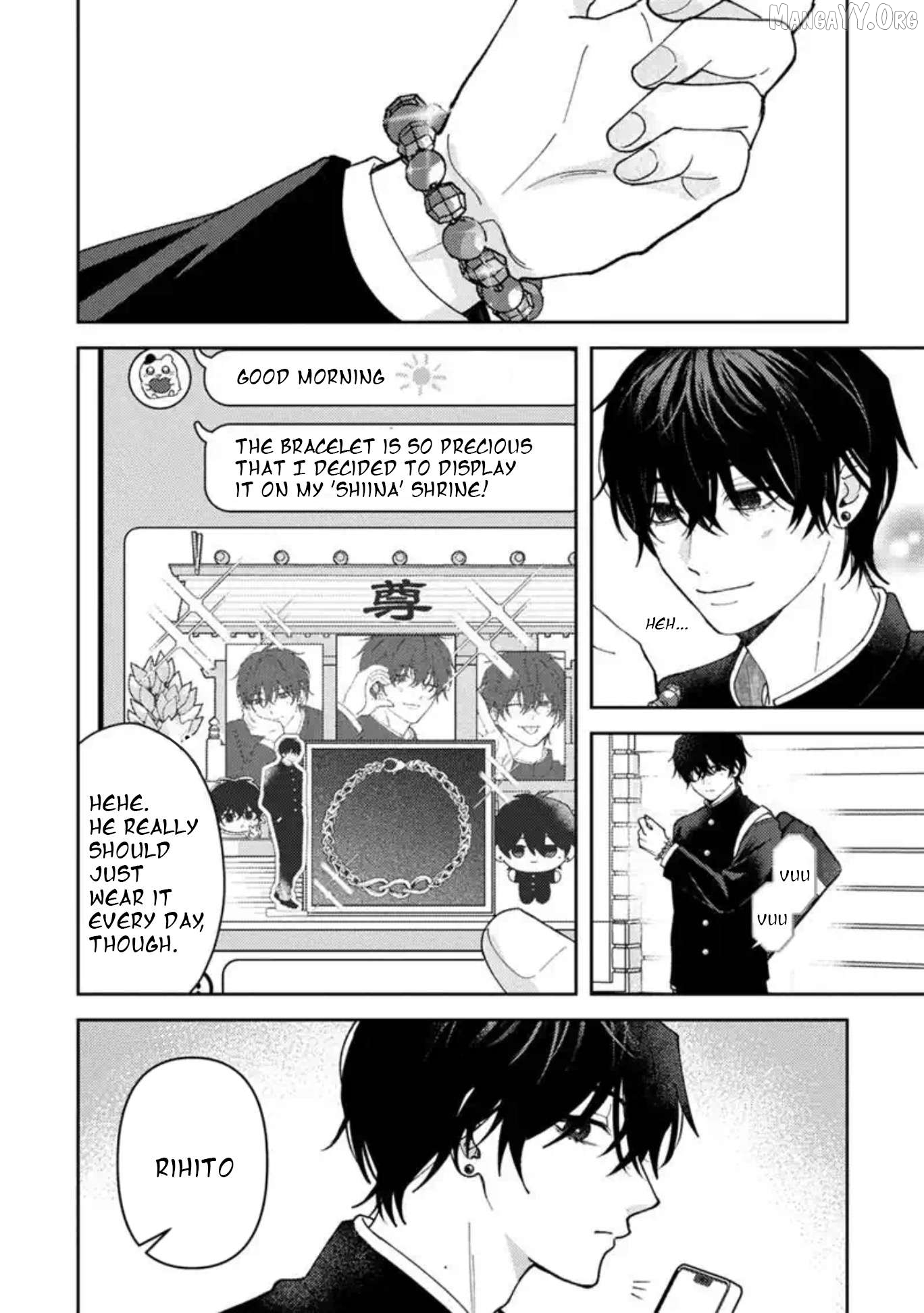 Dameo No Shiina-Senpai To Yabao No Sasaki-Kun Chapter 68 - page 3