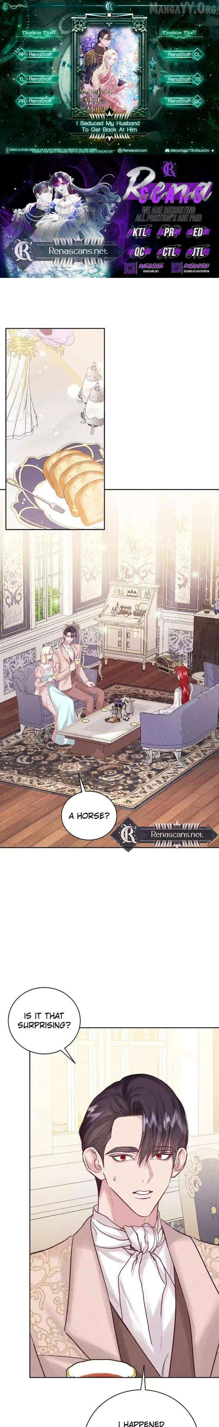 In an Attempt to Get Revenge, I Seduced My Husband Chapter 32 - page 1