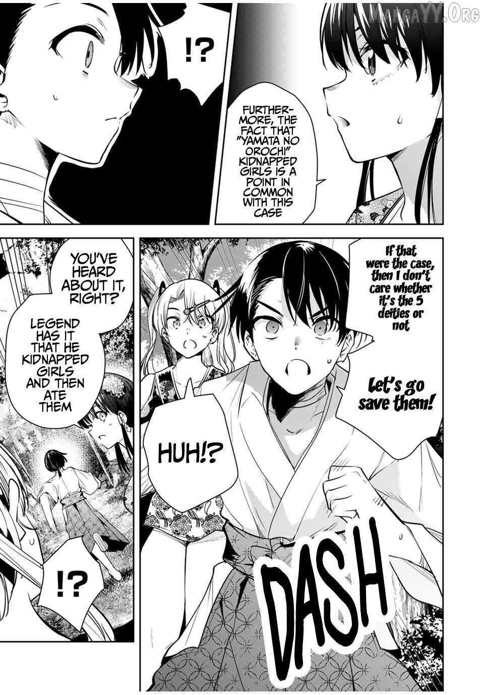 Sakigake no Hana Miko Chapter 50 - page 3