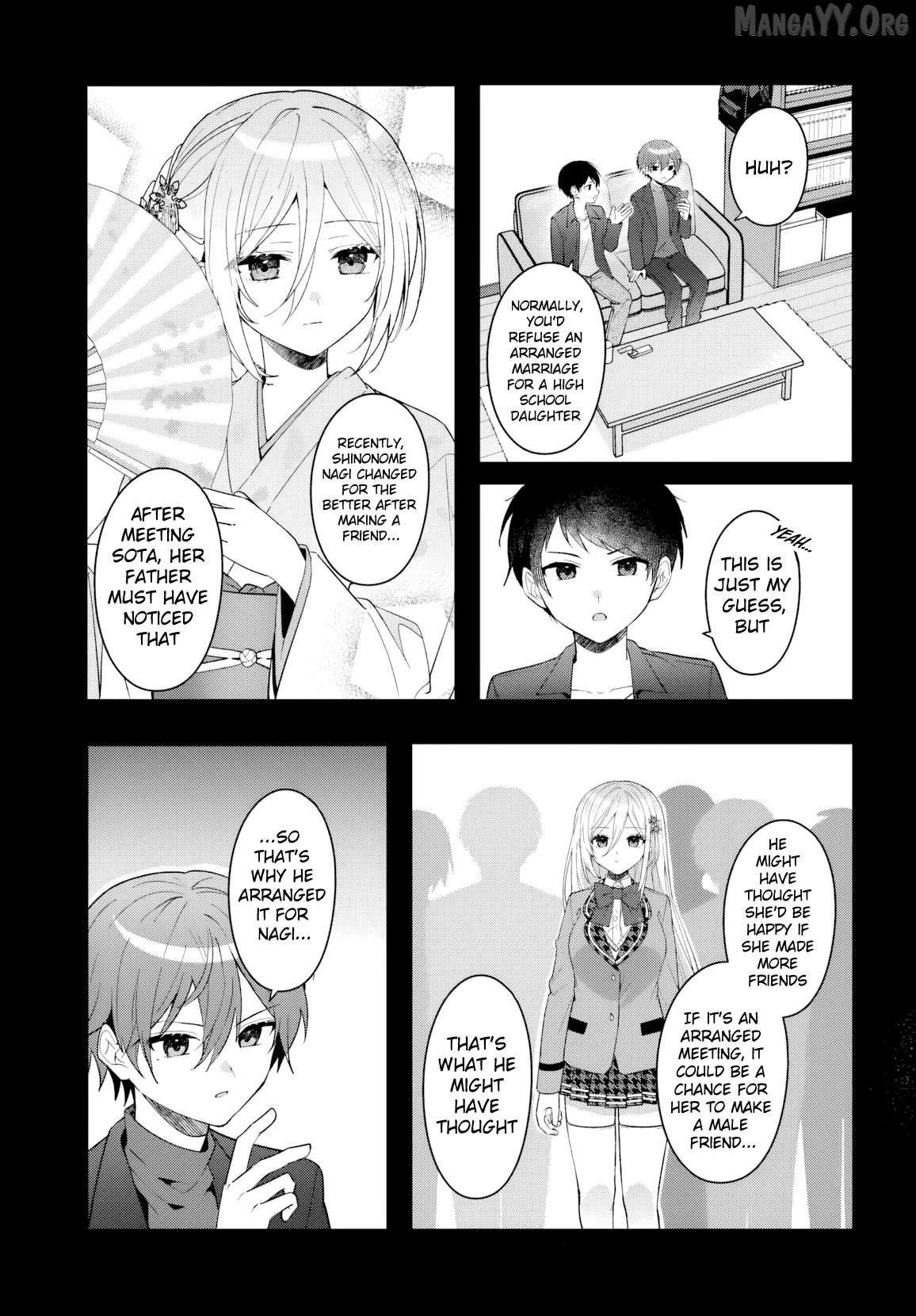After I Save The Ice Princess From Another School From a Mol*ster, We Started as Friends Chapter 17 - page 12