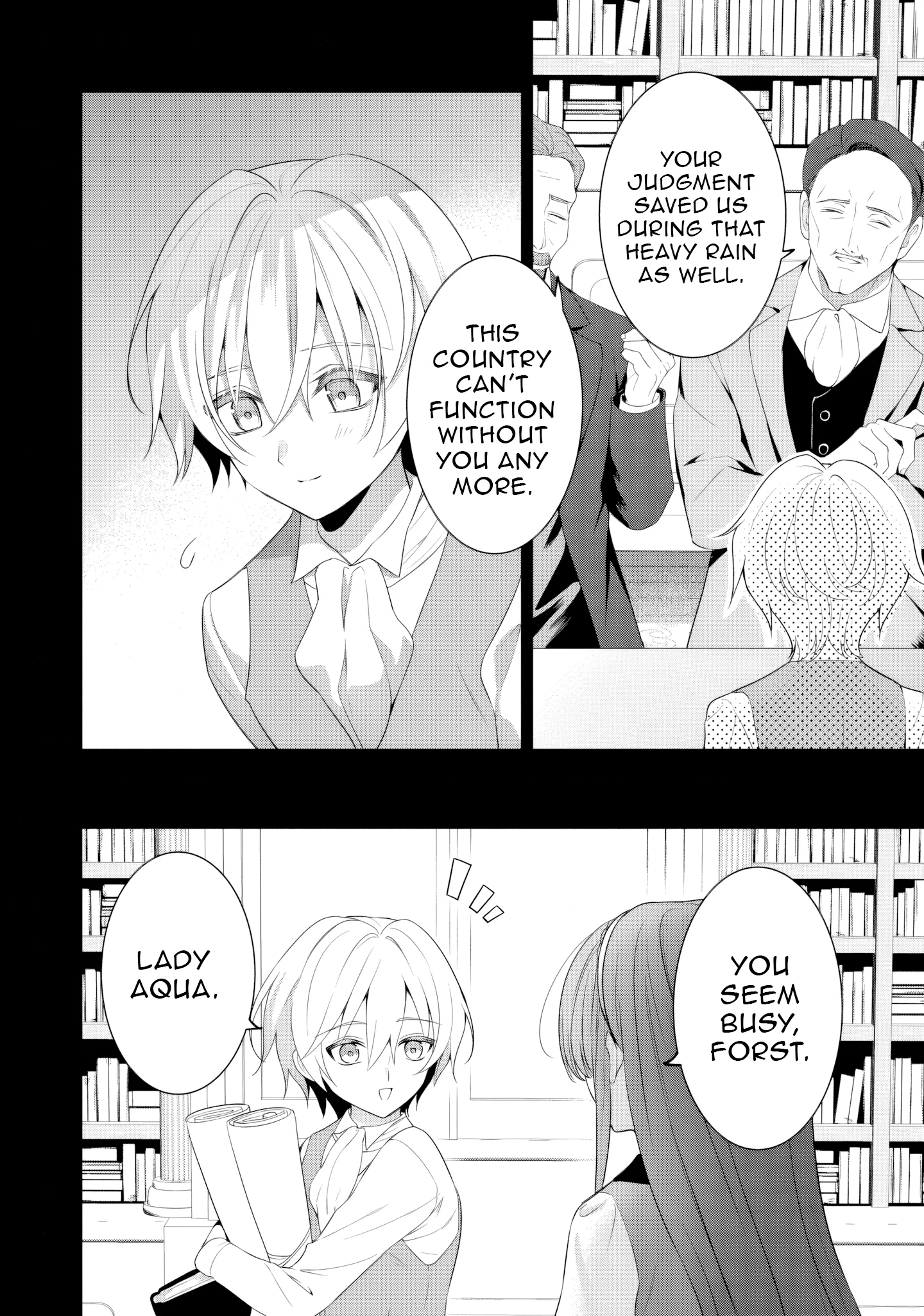 Tsuihou Seijo no Doronko Nouen Seikatsu: Itsunomanika Ringoku wo Sukutte Shimaimashita Chapter 14 - page 2