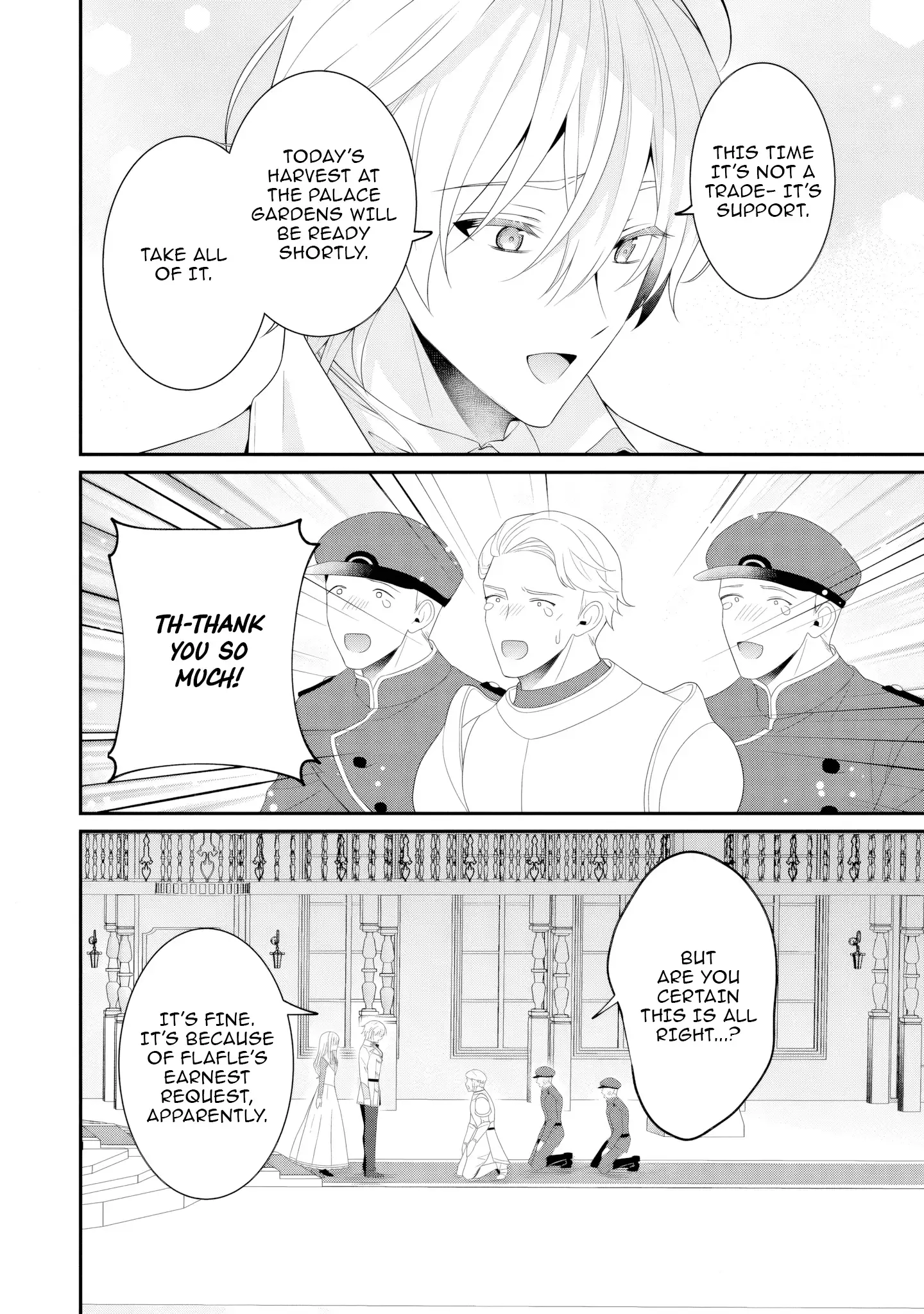 Tsuihou Seijo no Doronko Nouen Seikatsu: Itsunomanika Ringoku wo Sukutte Shimaimashita Chapter 10 - page 10