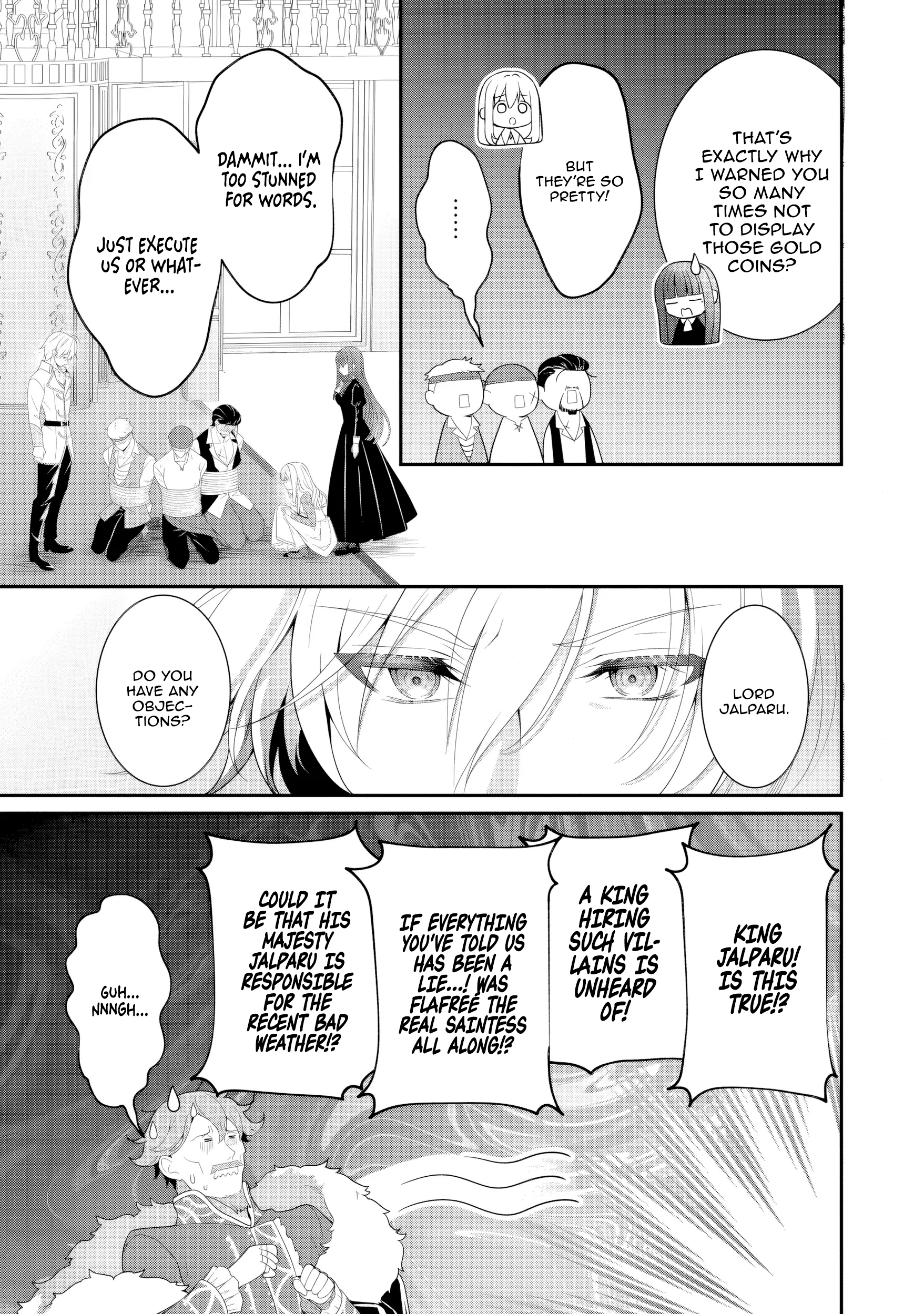 Tsuihou Seijo no Doronko Nouen Seikatsu: Itsunomanika Ringoku wo Sukutte Shimaimashita Chapter 9 - page 29