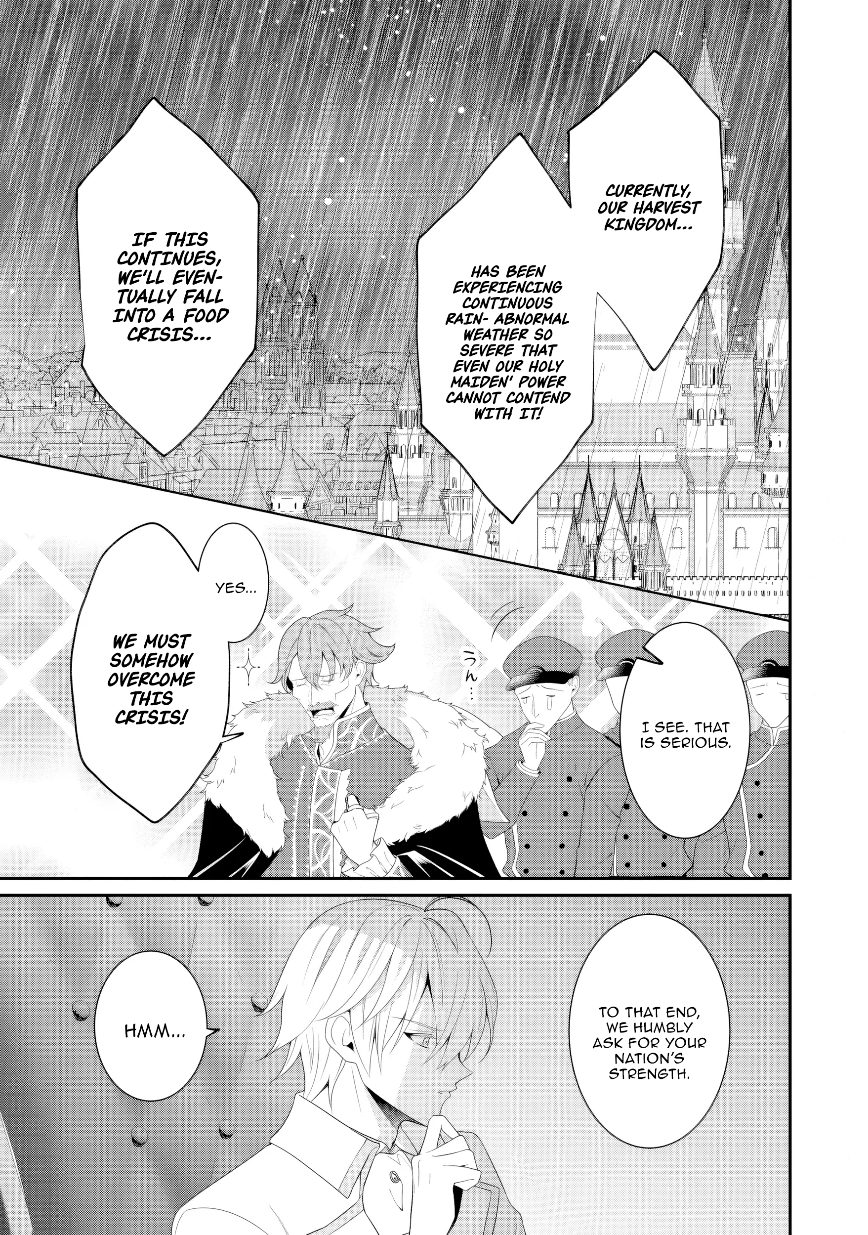 Tsuihou Seijo no Doronko Nouen Seikatsu: Itsunomanika Ringoku wo Sukutte Shimaimashita Chapter 9 - page 3