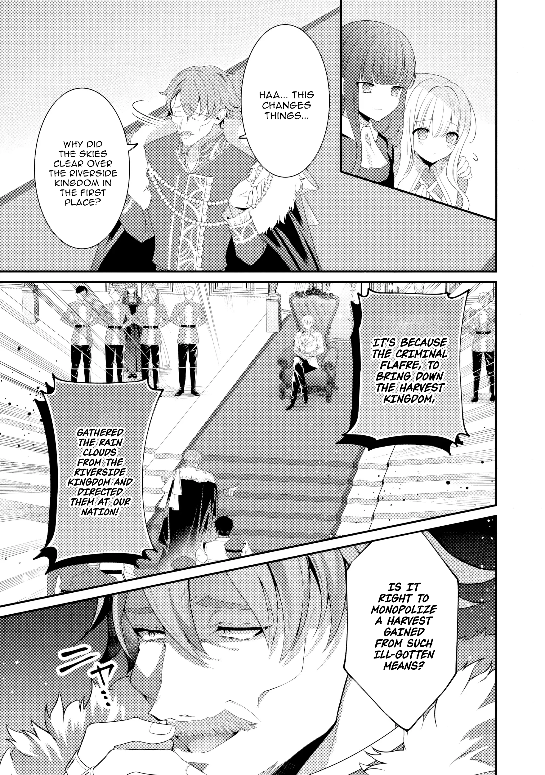 Tsuihou Seijo no Doronko Nouen Seikatsu: Itsunomanika Ringoku wo Sukutte Shimaimashita Chapter 9 - page 9