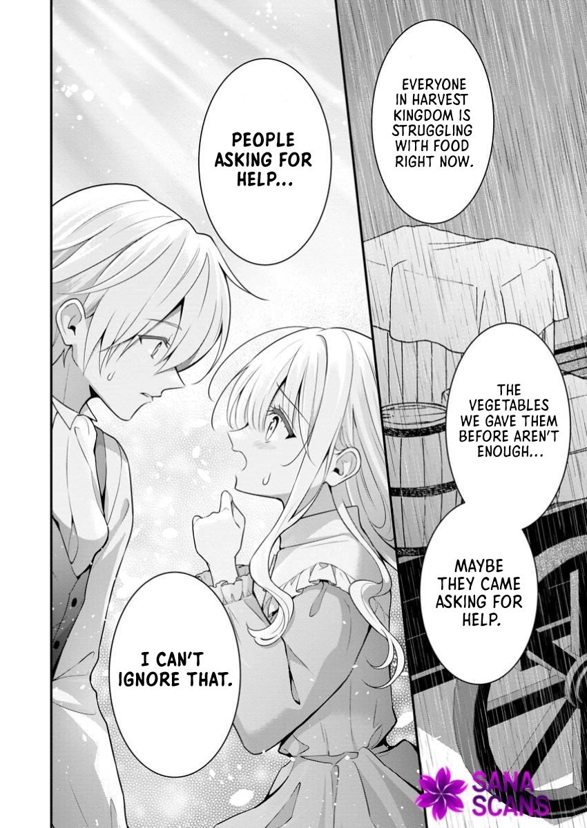 Tsuihou Seijo no Doronko Nouen Seikatsu: Itsunomanika Ringoku wo Sukutte Shimaimashita Chapter 15 - page 24