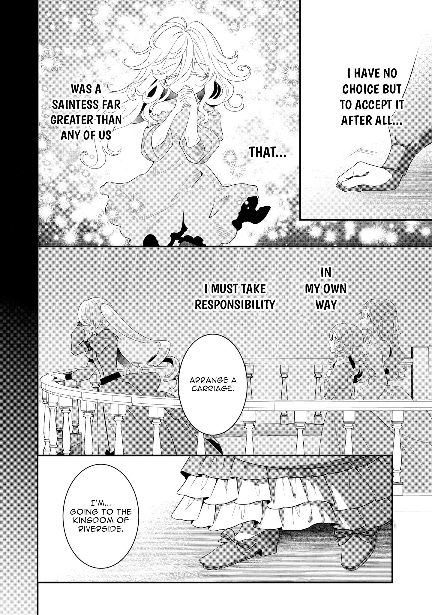 Tsuihou Seijo no Doronko Nouen Seikatsu: Itsunomanika Ringoku wo Sukutte Shimaimashita Chapter 16 - page 12