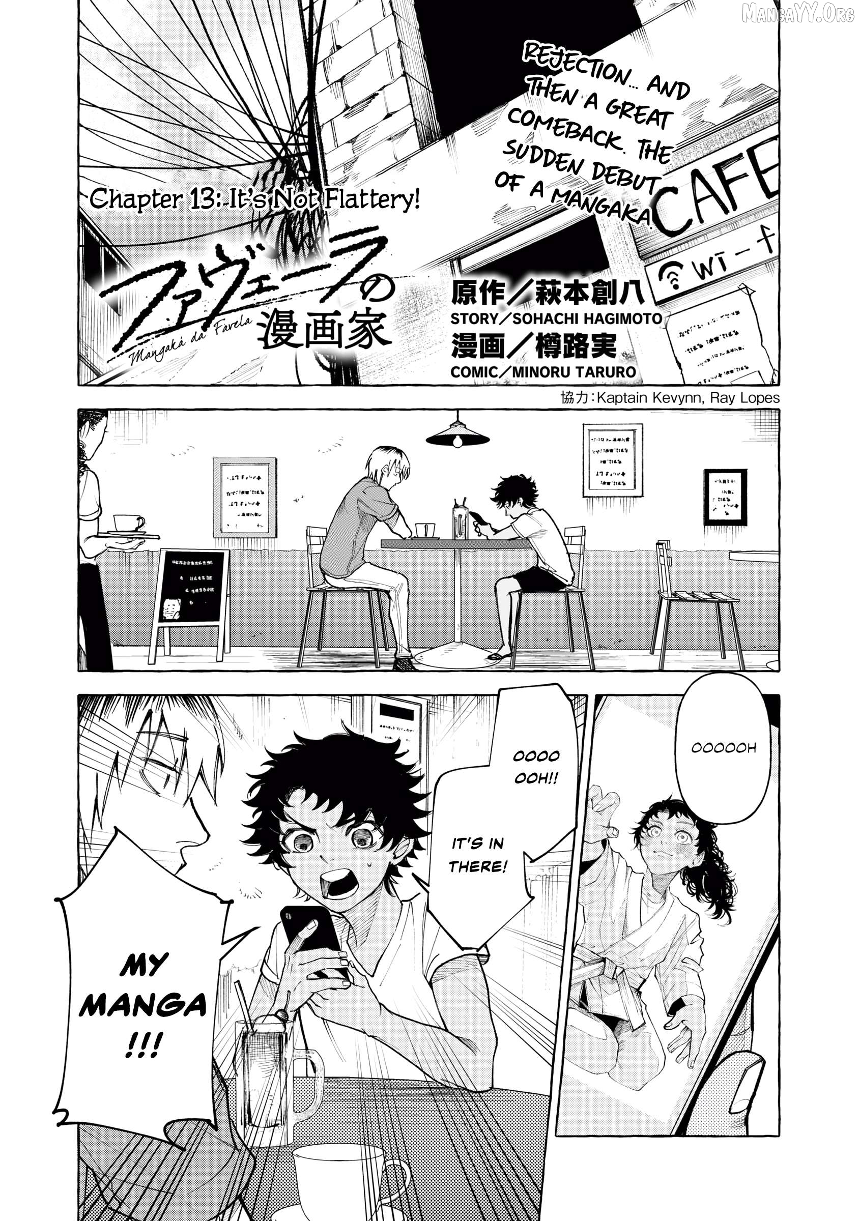 Favela no Mangaka Chapter 13 - page 2