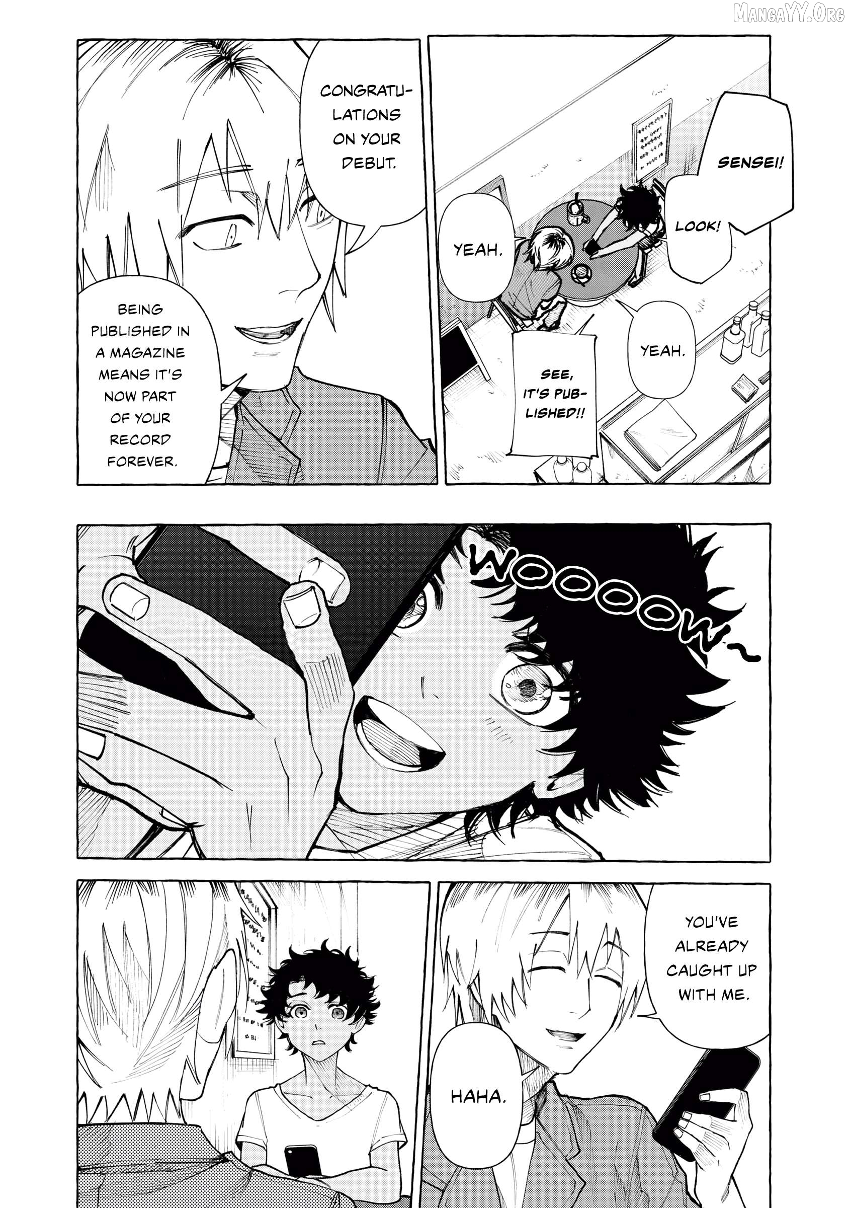 Favela no Mangaka Chapter 13 - page 3