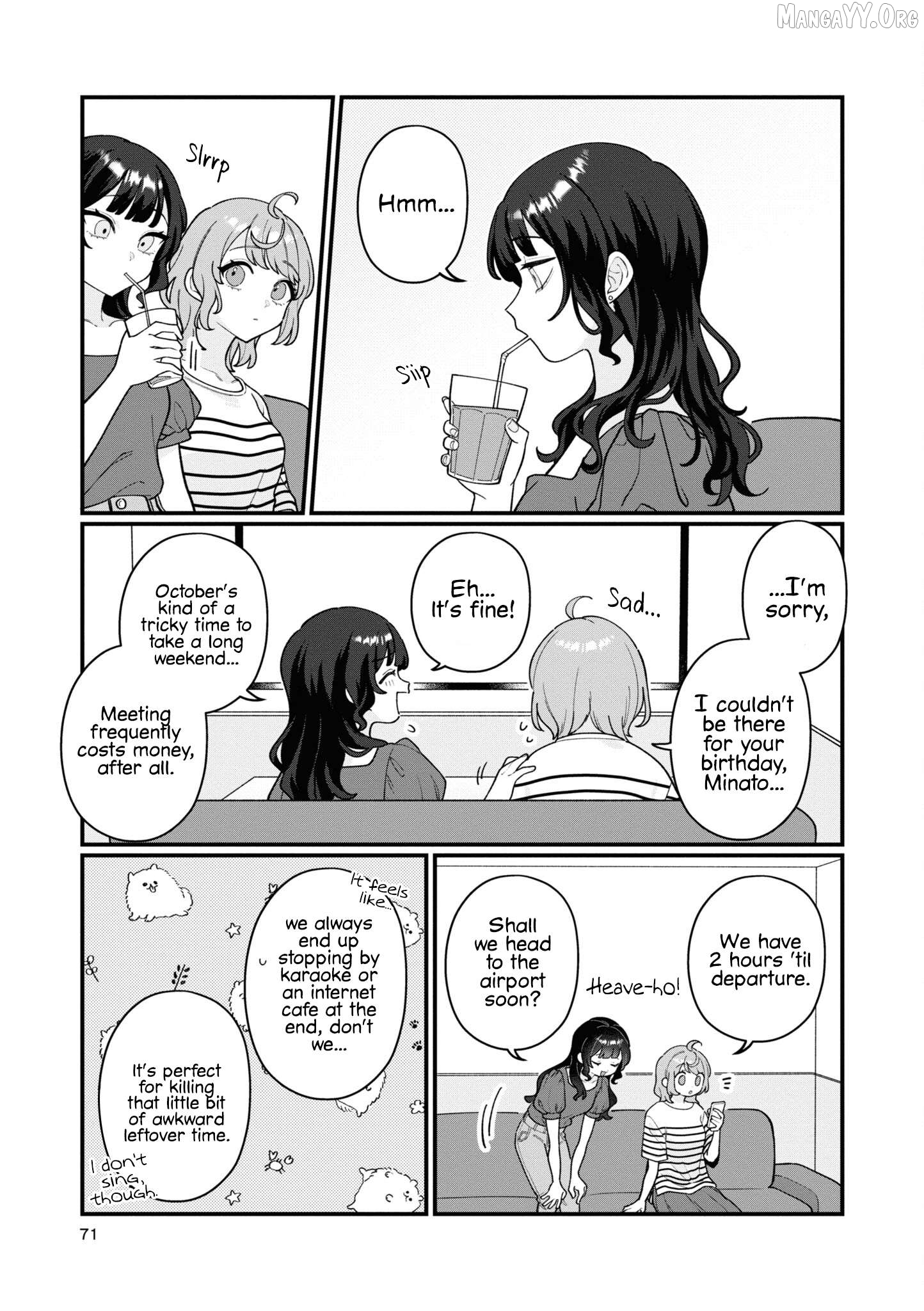 Koharu To Minato: Watashi No Partner Wa Onna No Ko Chapter 17 - page 3
