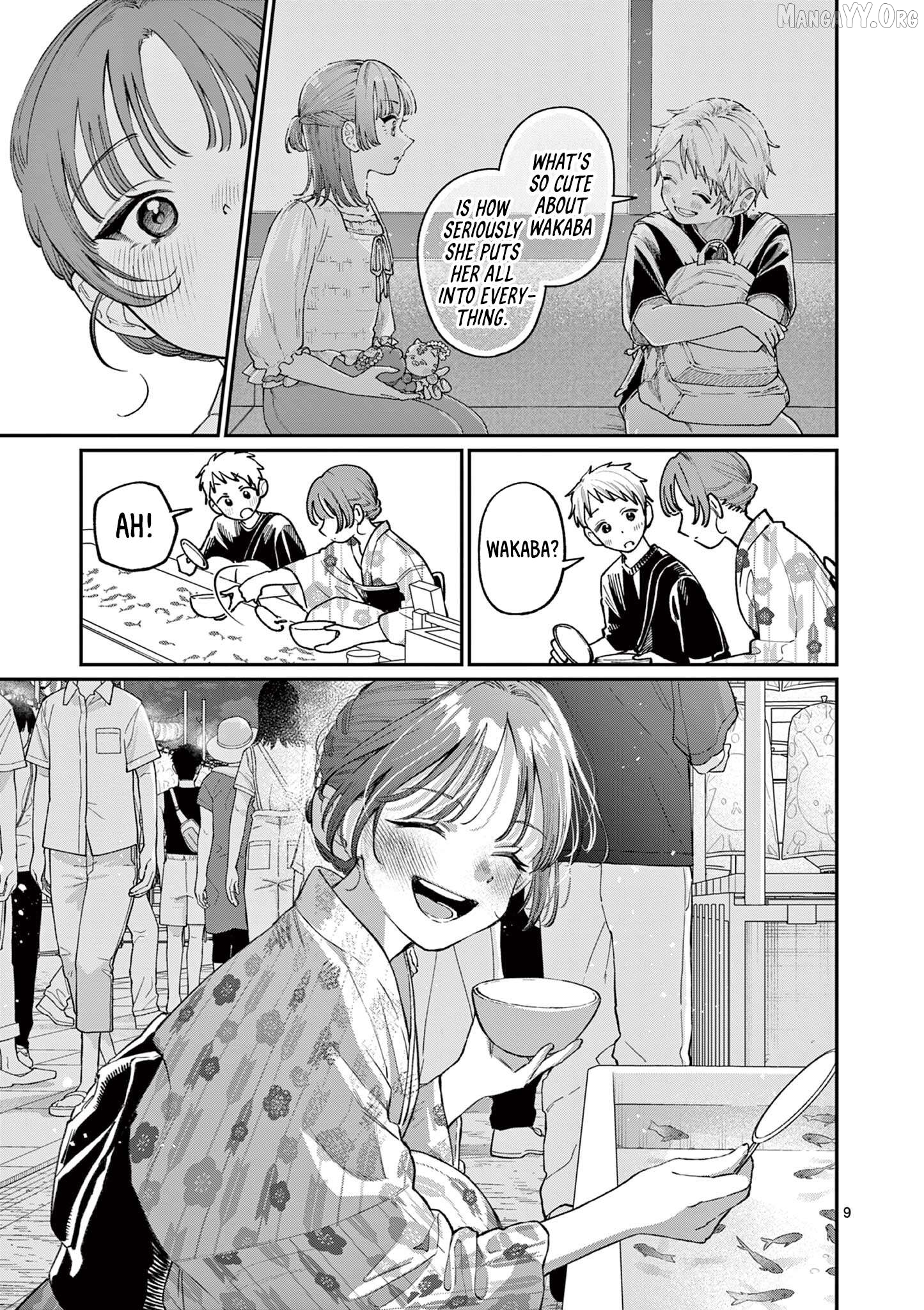 The Blue Love at the Wakaba Household Chapter 41 - page 9