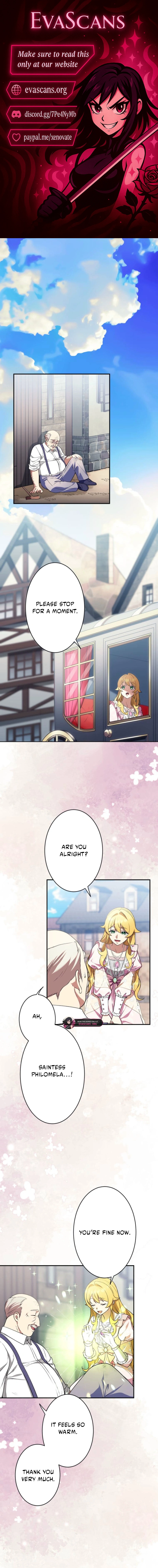 The False Saintess Overturns Her Fate Chapter 90 - page 1