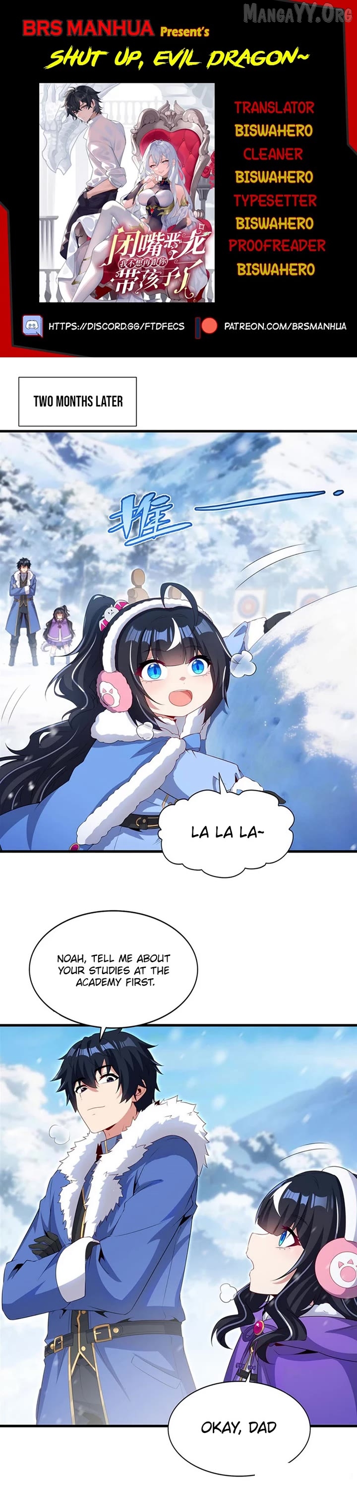 Shut up, Evil Dragon, I don't want to raise a child with you anymore Chapter 86 - page 1