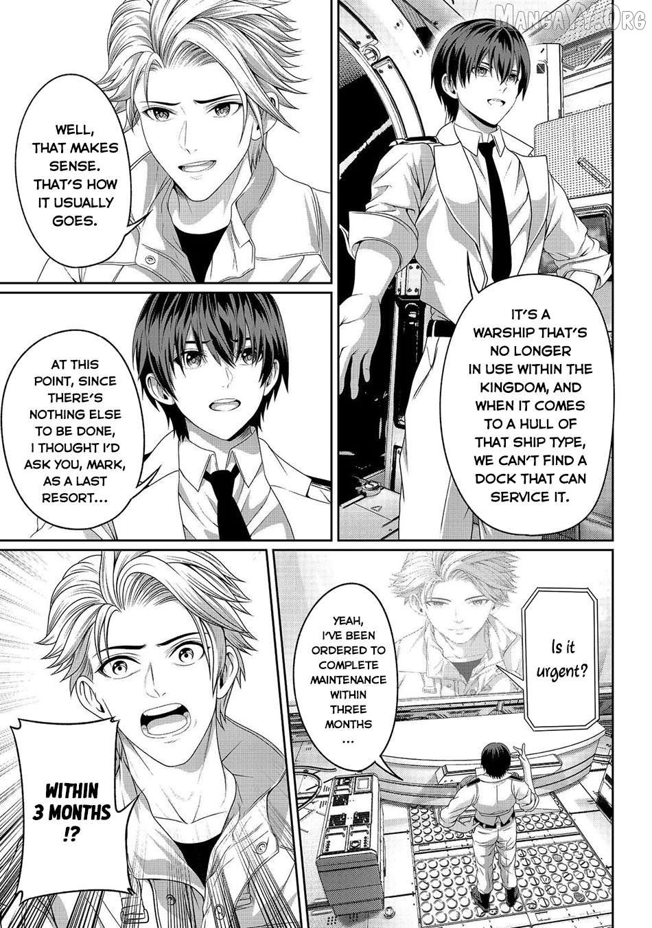 "Koko wa Makasete Sakini Ike!" wo shitai Shinitagari no Nozomanu Uchuu Gekokujou Chapter 10 - page 4