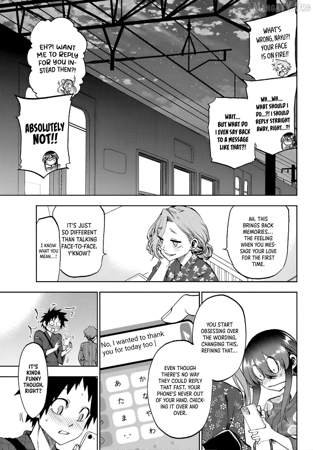 Kessa mo Yuraretemasu Chapter 41 - page 15