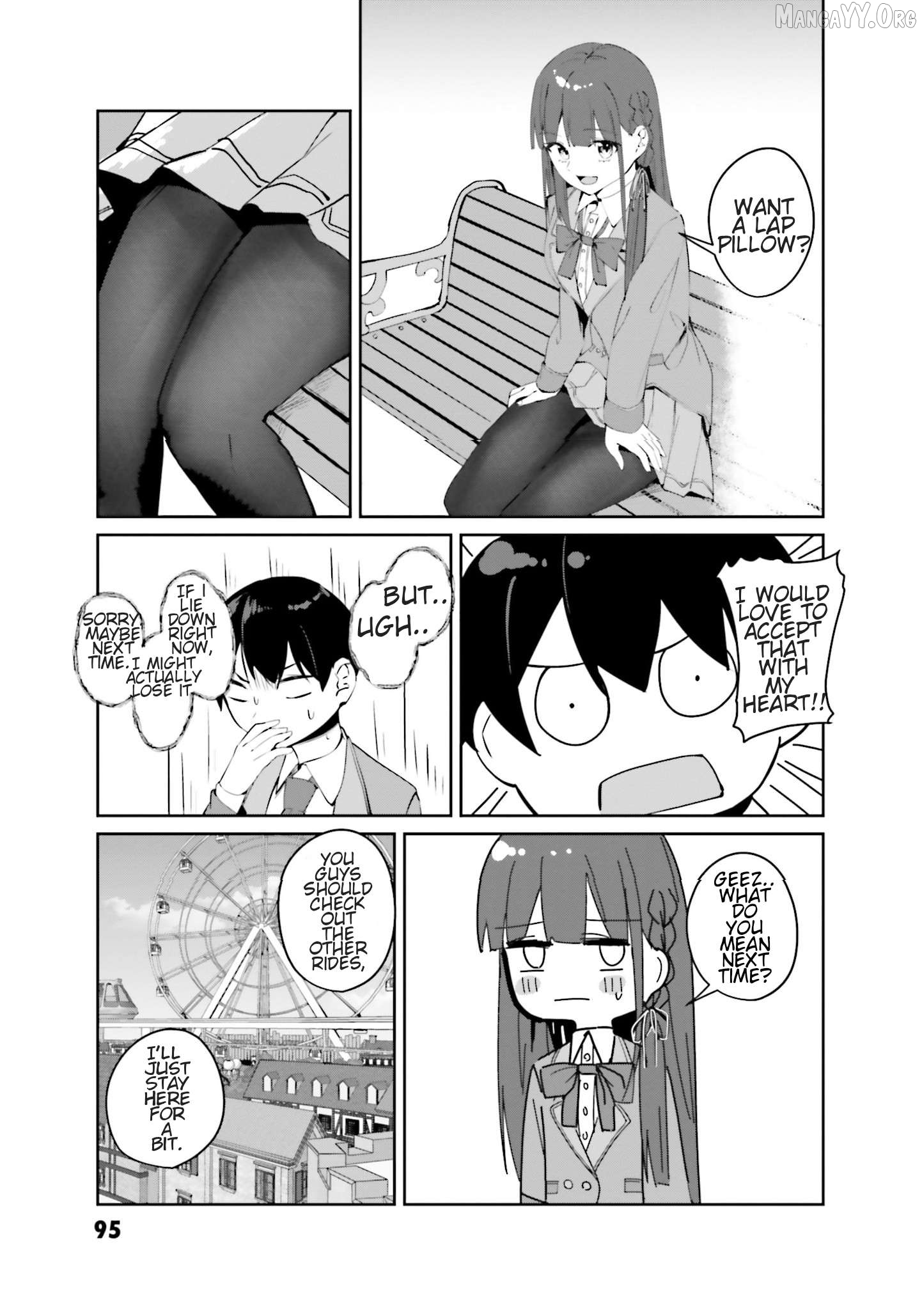 Tobioriru Chokuzen no Doukyuusei ni "Sekkusu Shiyou! ” To Teianshite Mita. Chapter 9.1 - page 7