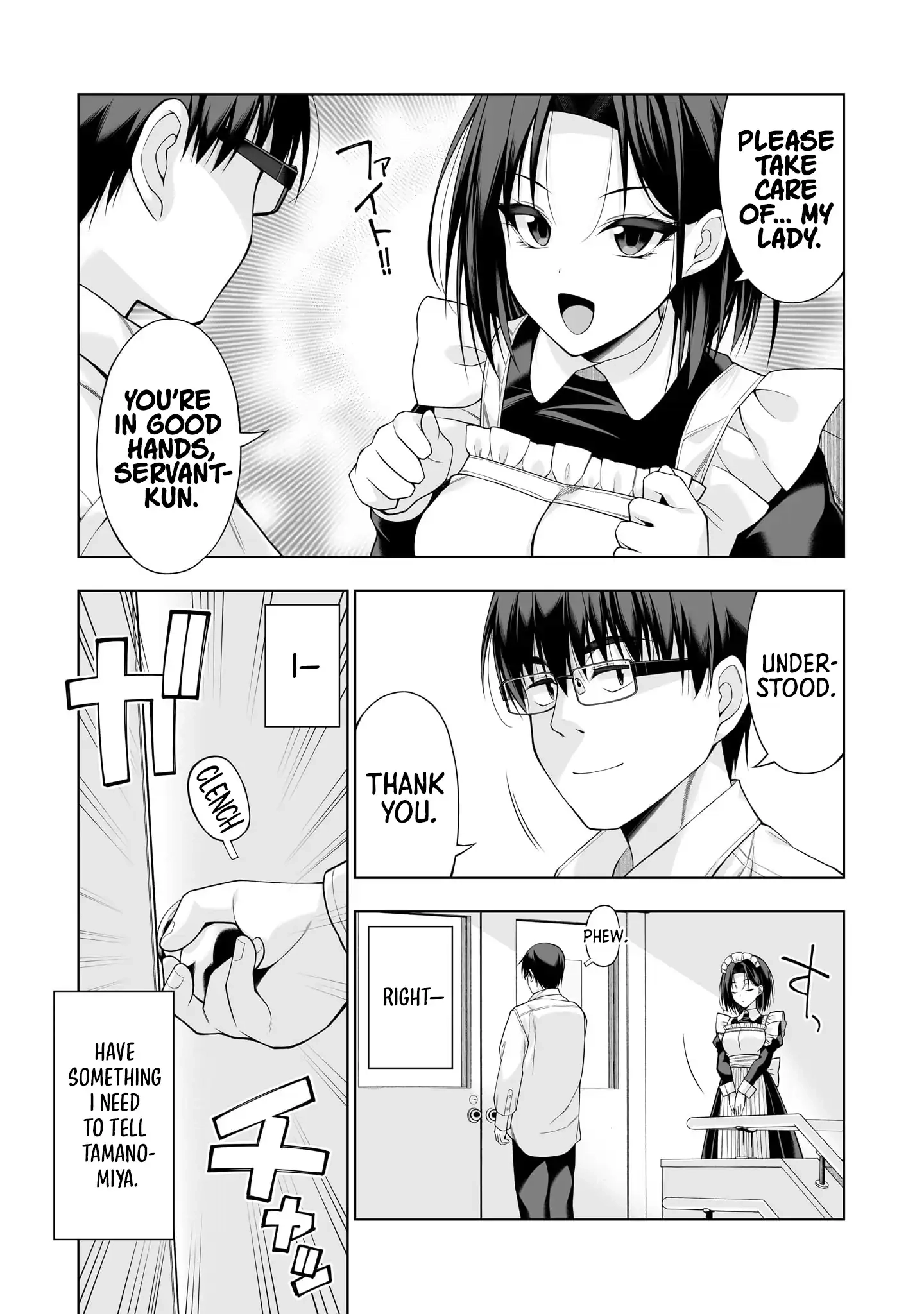 Anata wa Watashi no Geboku desu – Neko to Geboku no Himitsu no Kankei Chapter 14 - page 10