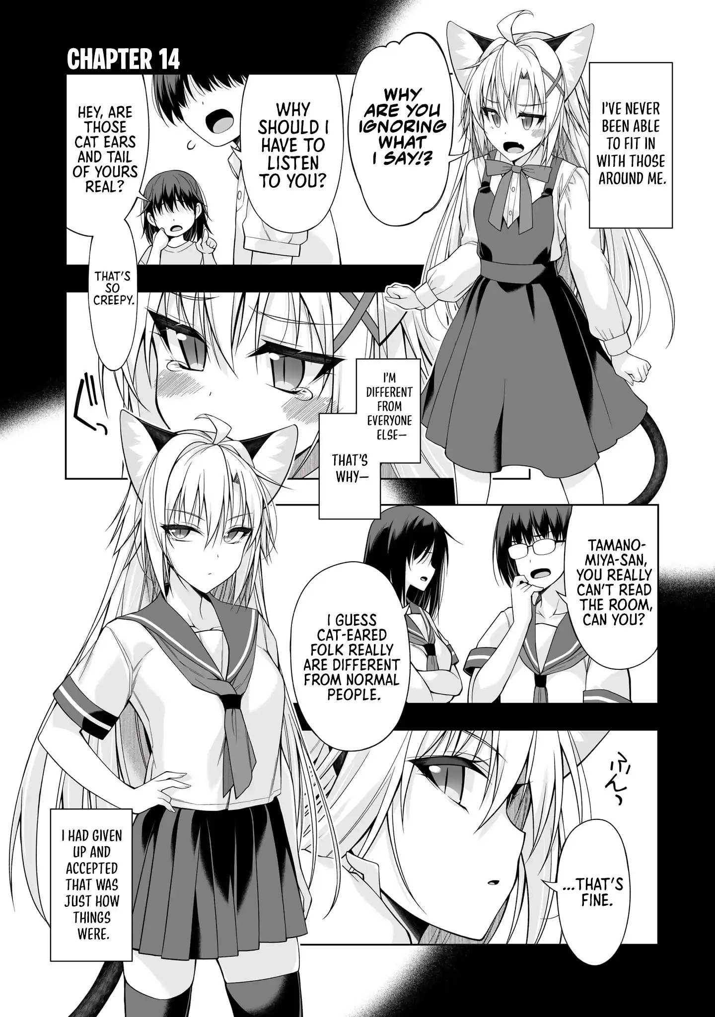 Anata wa Watashi no Geboku desu – Neko to Geboku no Himitsu no Kankei Chapter 14 - page 2