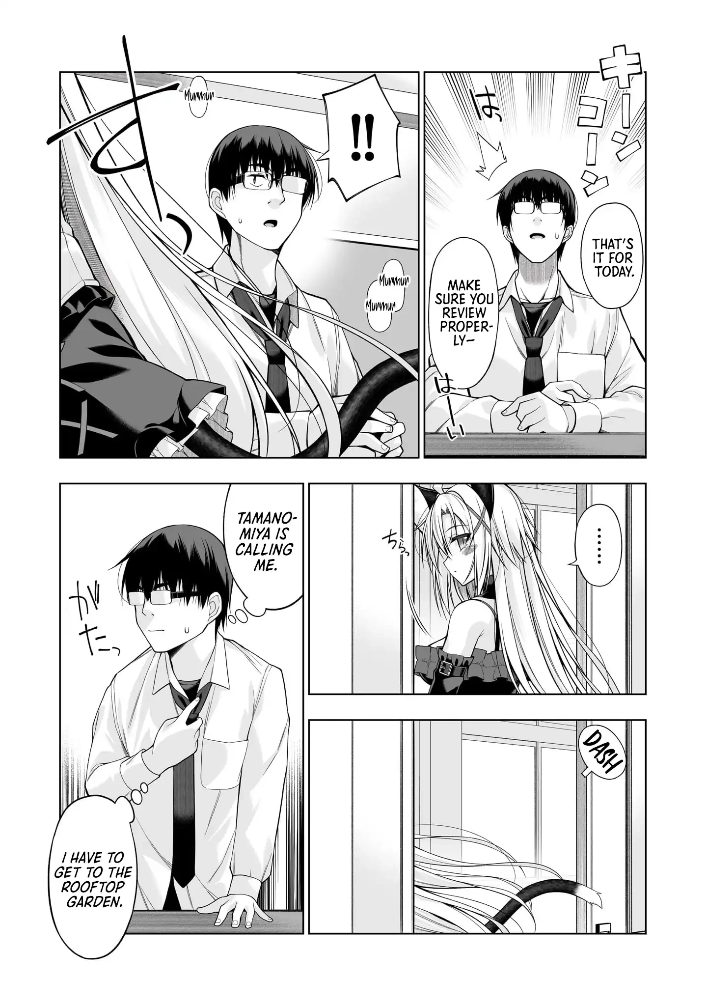 Anata wa Watashi no Geboku desu – Neko to Geboku no Himitsu no Kankei Chapter 14 - page 8