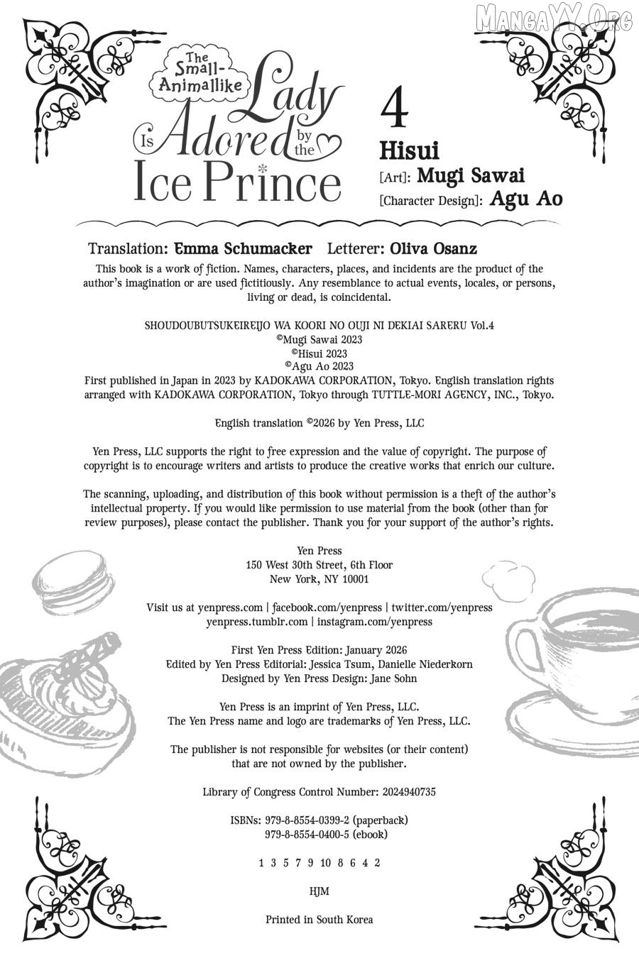 The Small-Animallike Lady Is Adored by the Ice Prince «Official» Chapter 24.5 - page 8