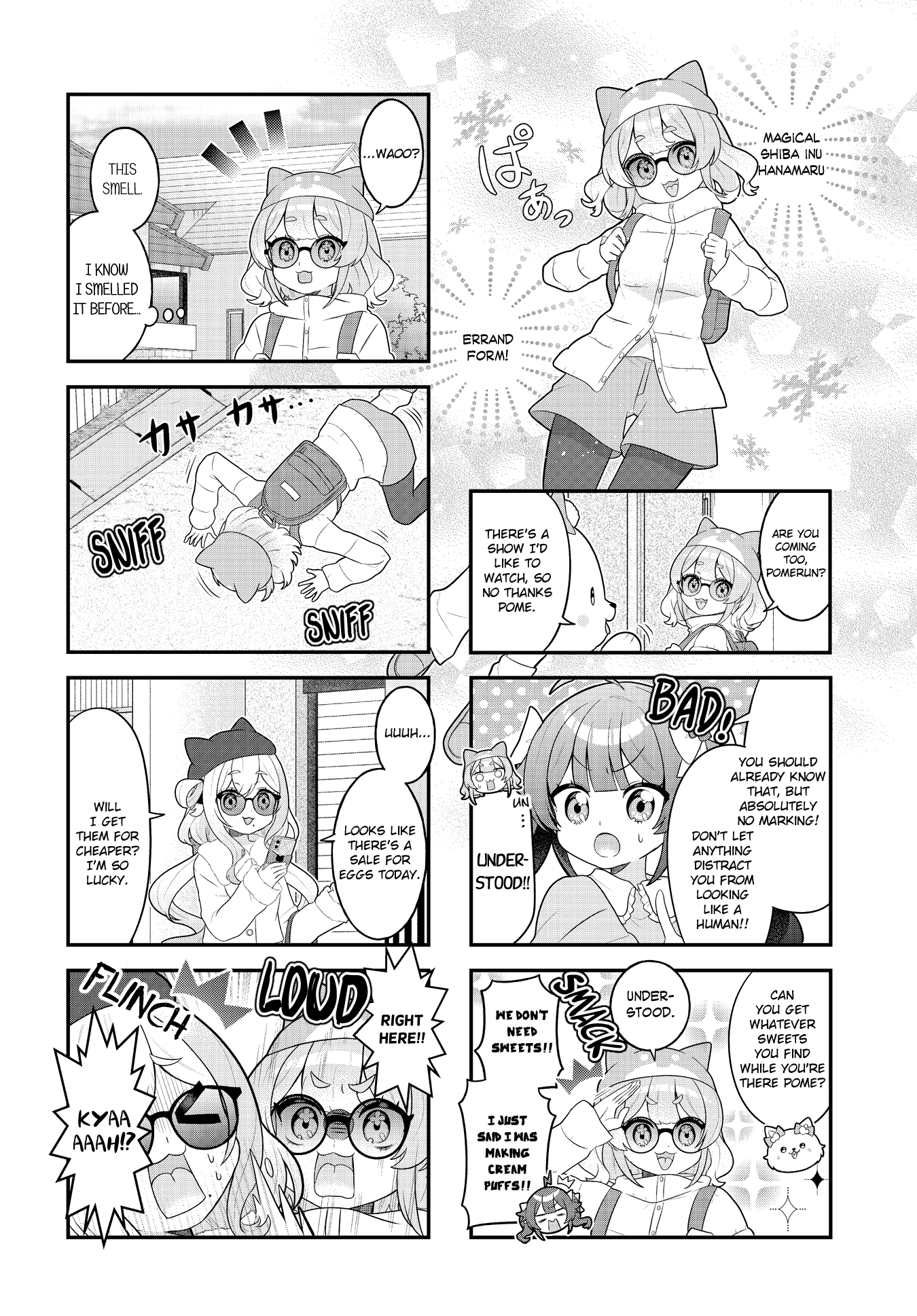 Mahou Shiba Inu★Hanamaru Chapter 17 - page 4
