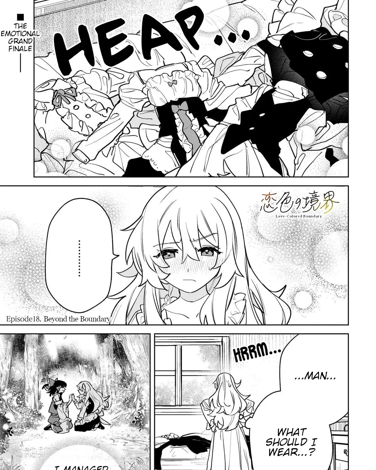 Border of Love Colors Chapter 18 - page 1