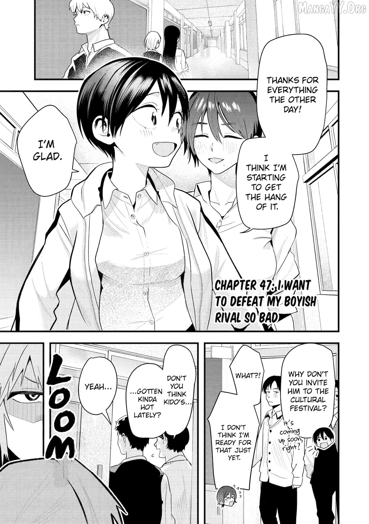 Takou no Boyish Kanojo Chapter 47 - page 1