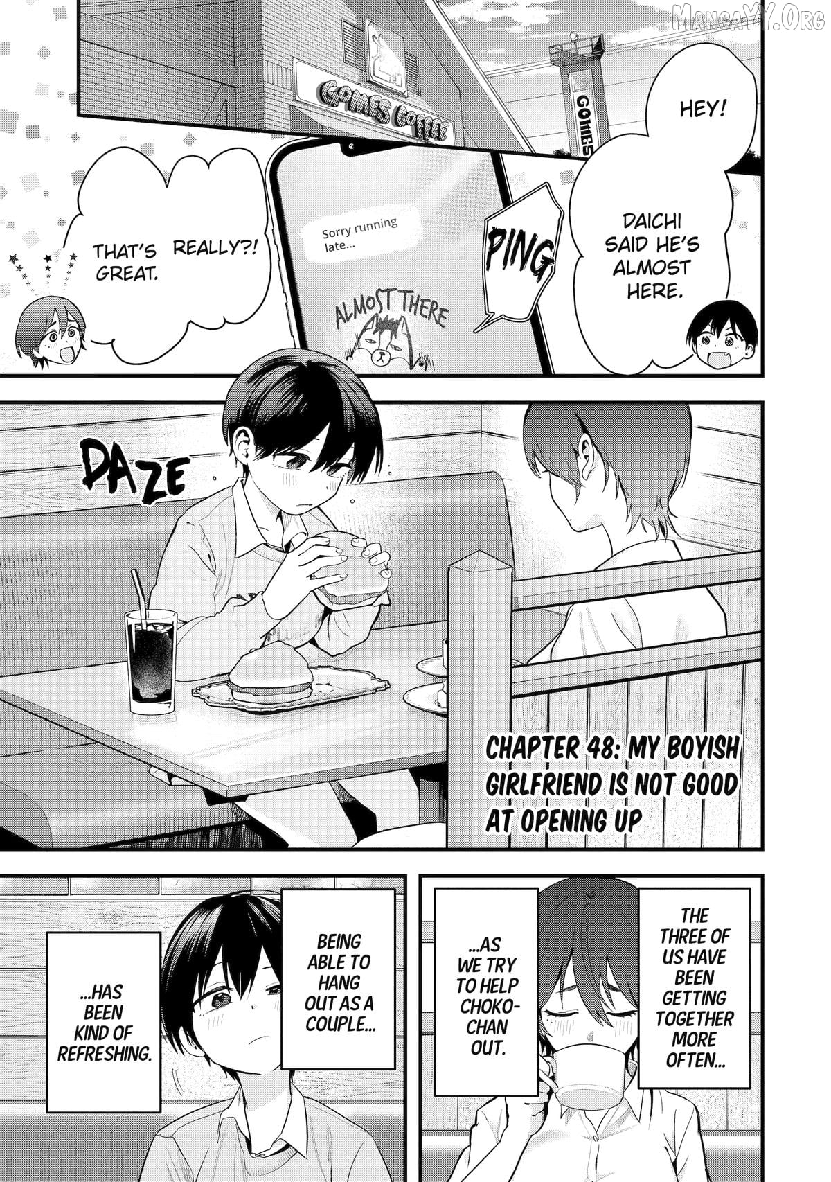 Takou no Boyish Kanojo Chapter 48 - page 1