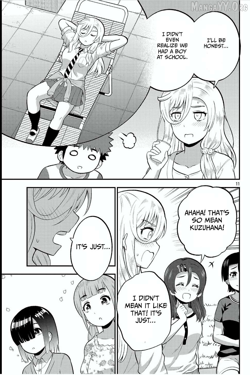 Yankee JK Kuzuhana-chan: Another Side of the Heroine Chapter 18 - page 11