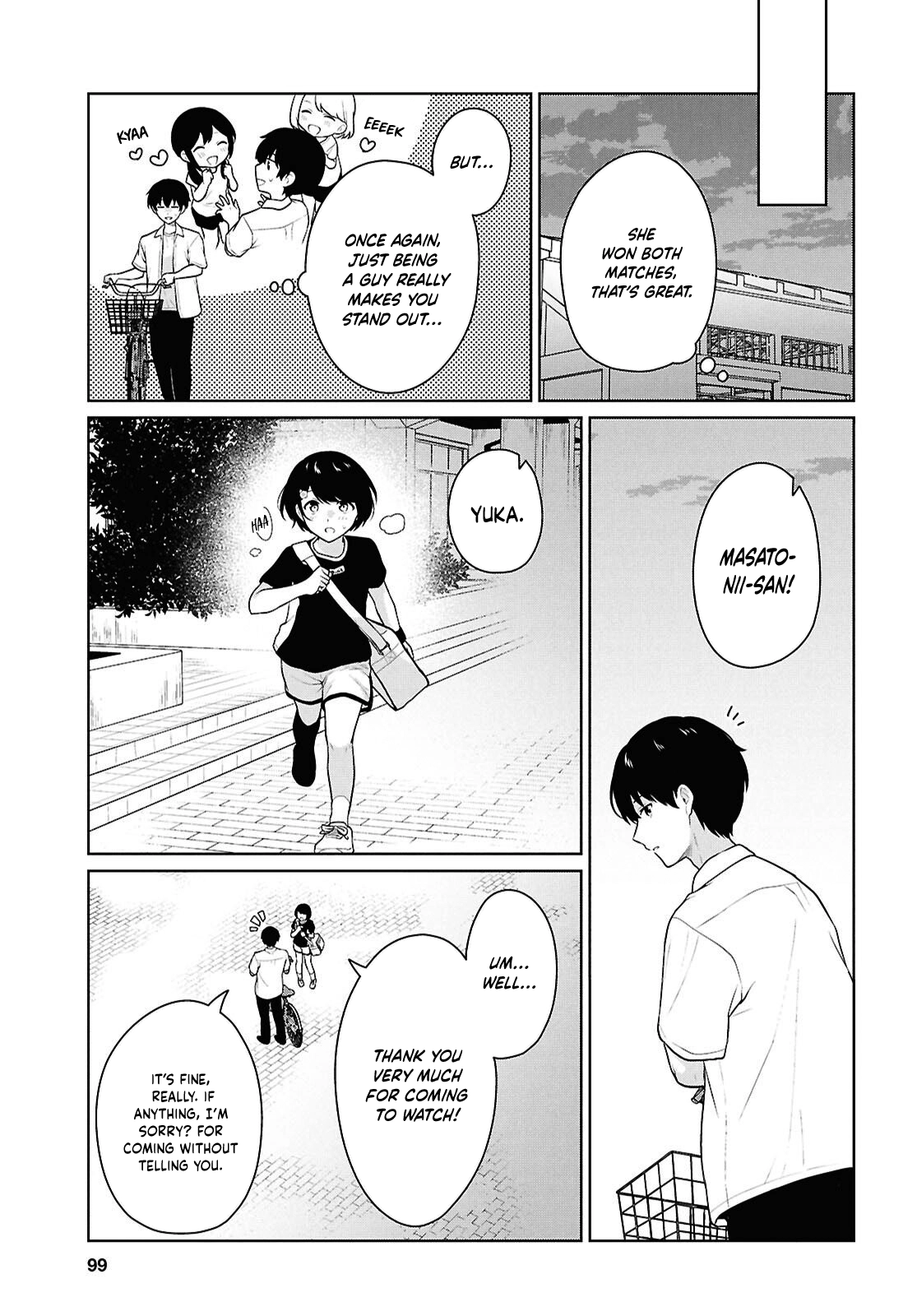 Did you think you could live normally even in a world with a 1:5 male-to-female ratio?~When deeply intense feelings of the girls are unknowingly toyed with by the an oblivious boy~ Chapter 17 - page 22