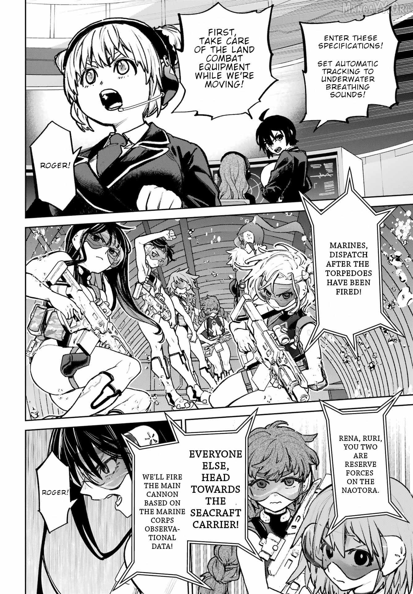 Gakuen Sensuikan-tai: Mermaid Girls Chapter 15 - page 16