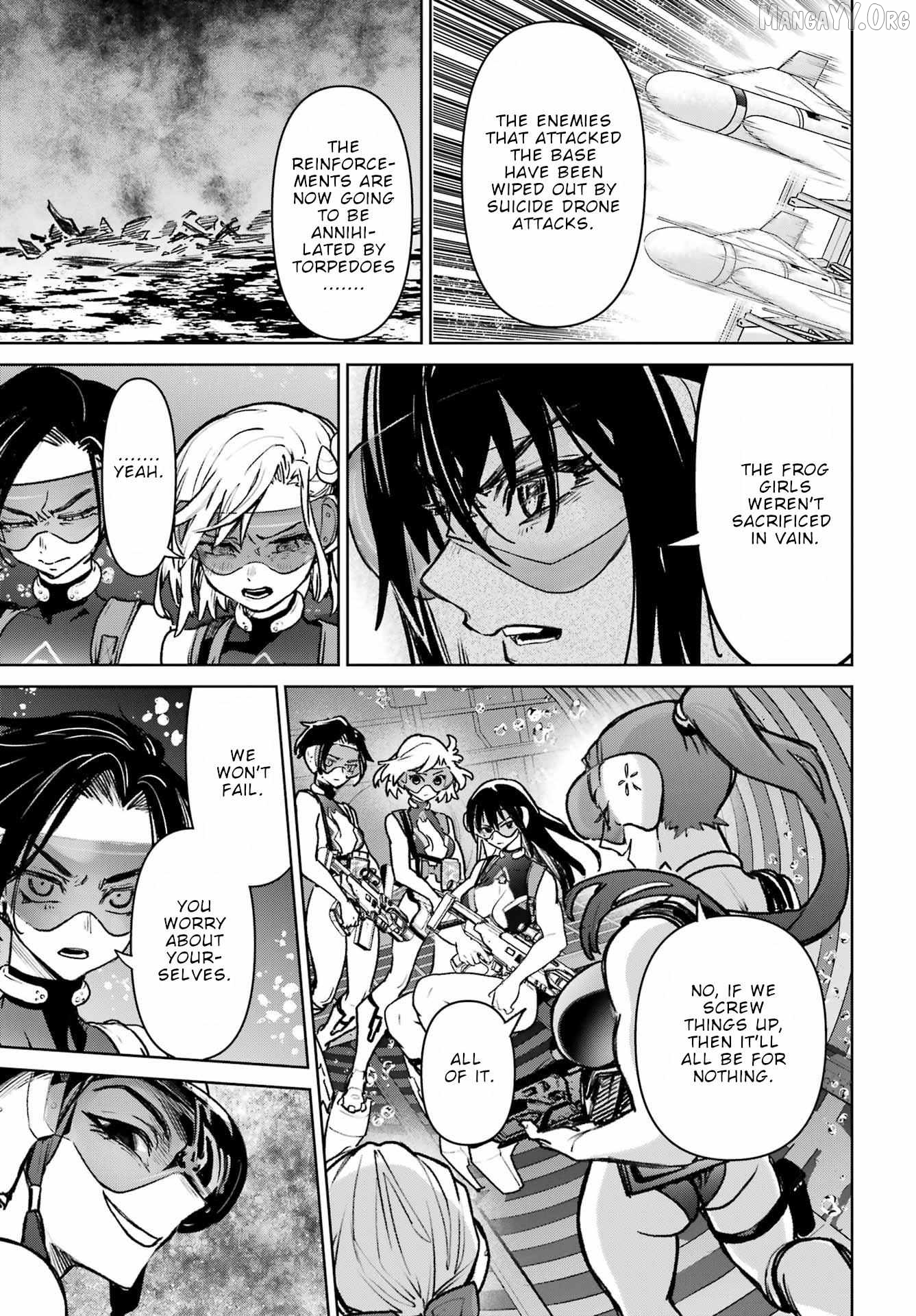 Gakuen Sensuikan-tai: Mermaid Girls Chapter 15 - page 19