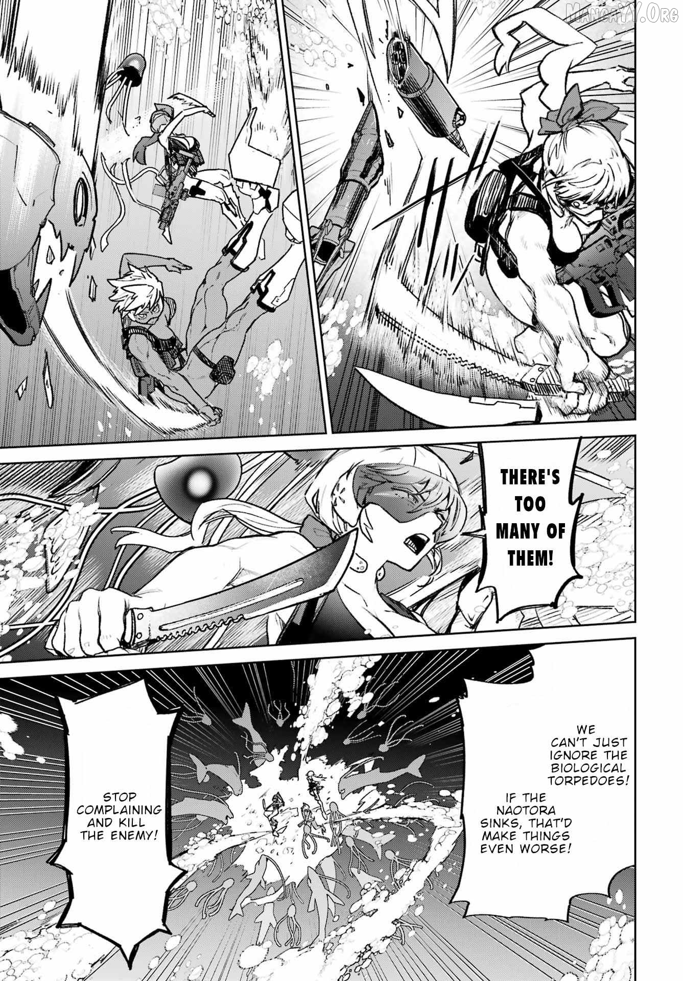 Gakuen Sensuikan-tai: Mermaid Girls Chapter 15 - page 32