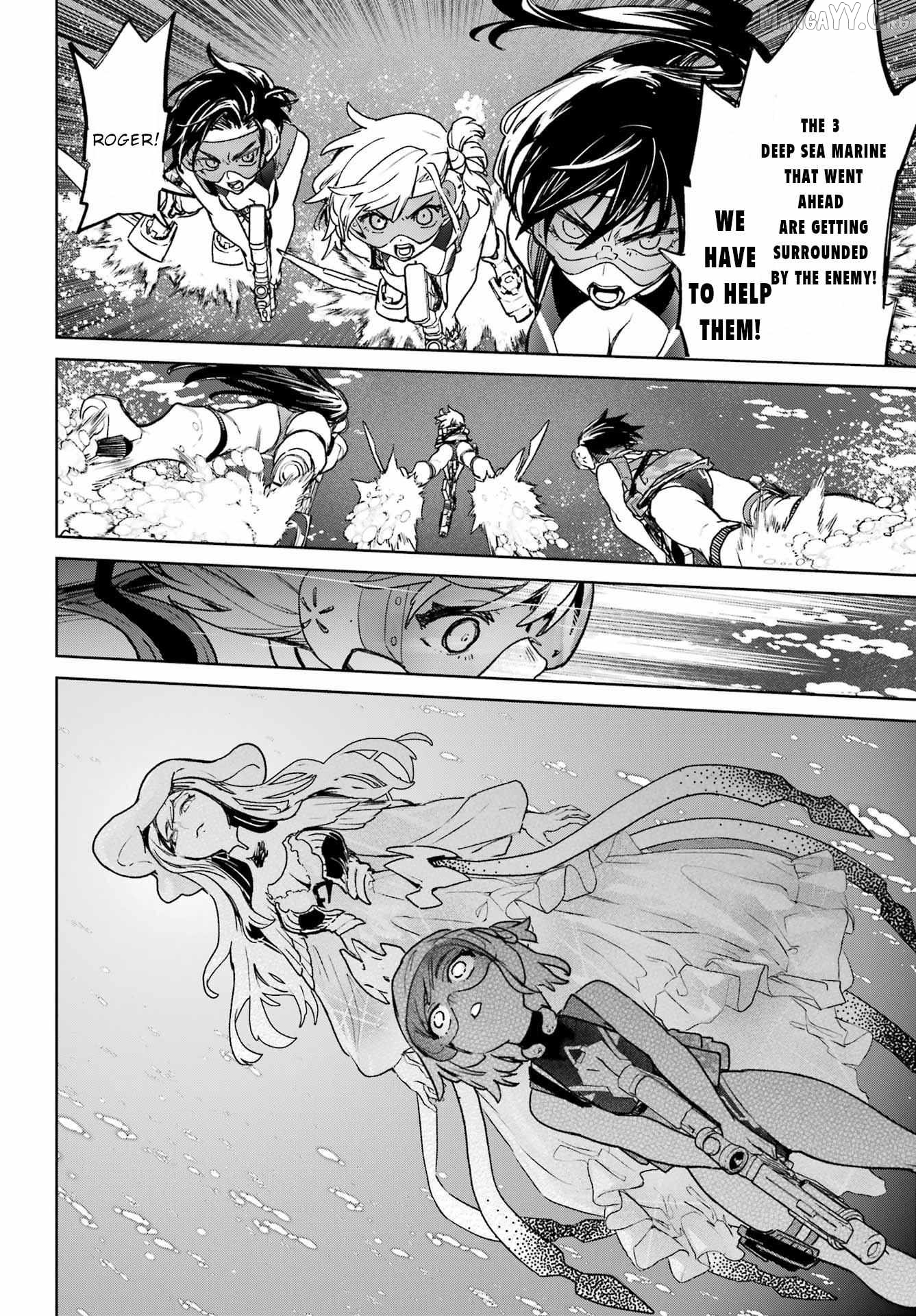 Gakuen Sensuikan-tai: Mermaid Girls Chapter 15 - page 33