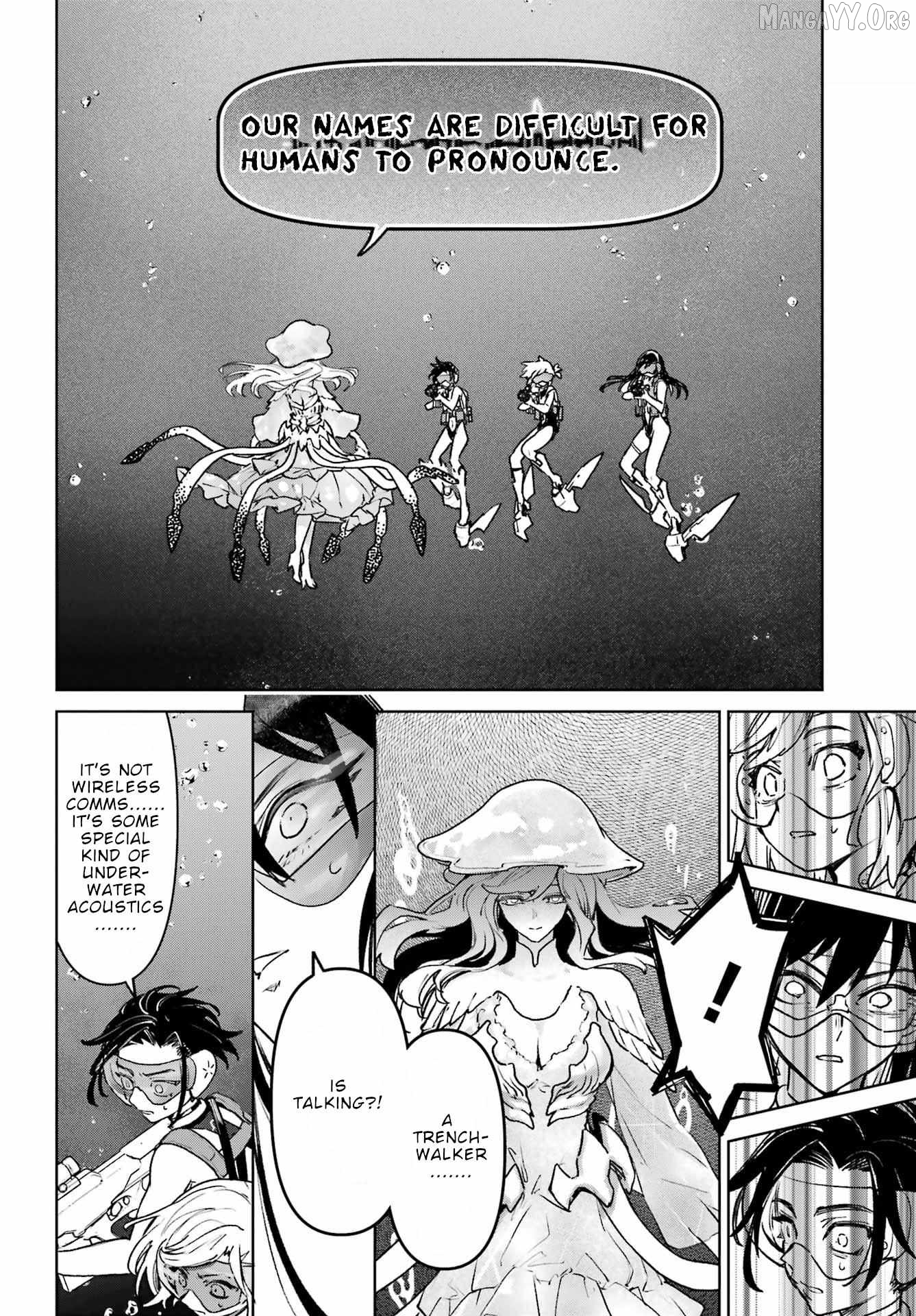 Gakuen Sensuikan-tai: Mermaid Girls Chapter 15 - page 35