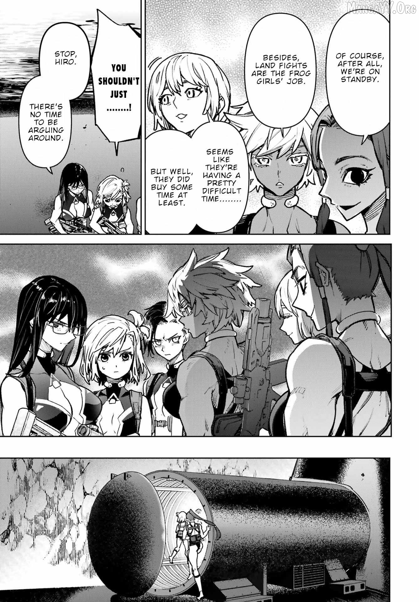 Gakuen Sensuikan-tai: Mermaid Girls Chapter 15 - page 6