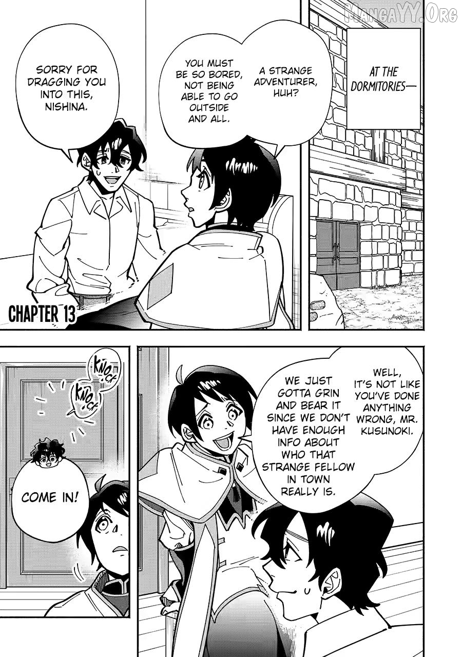 Saikyou Ranking ga Aru Isekai ni Seito tachi to Suudah Teni Shita Koukou Kyoushi no Ore, Mob Kara Kensei e to Nariagari Chapter 13 - page 1