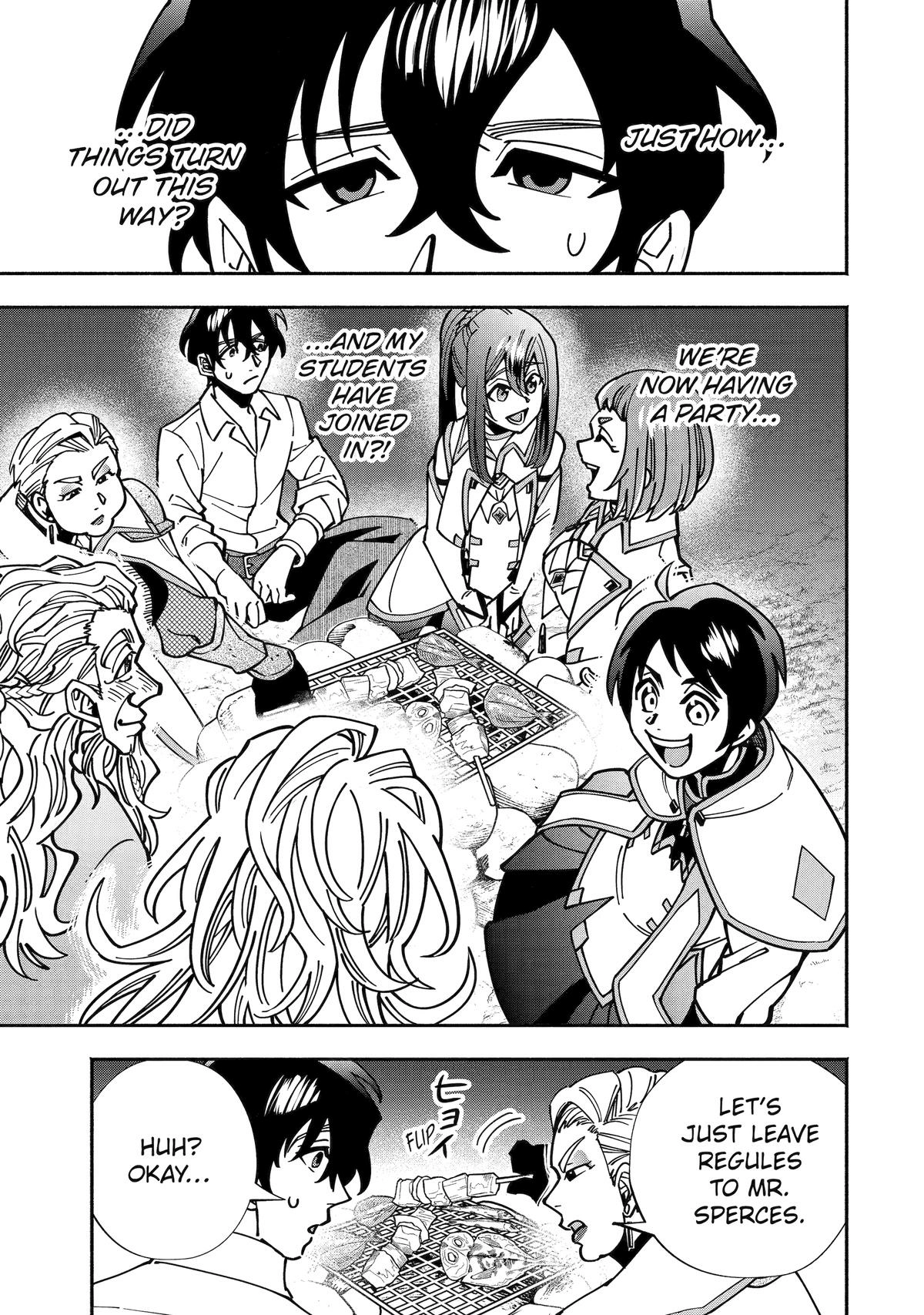 Saikyou Ranking ga Aru Isekai ni Seito tachi to Suudah Teni Shita Koukou Kyoushi no Ore, Mob Kara Kensei e to Nariagari Chapter 14 - page 15