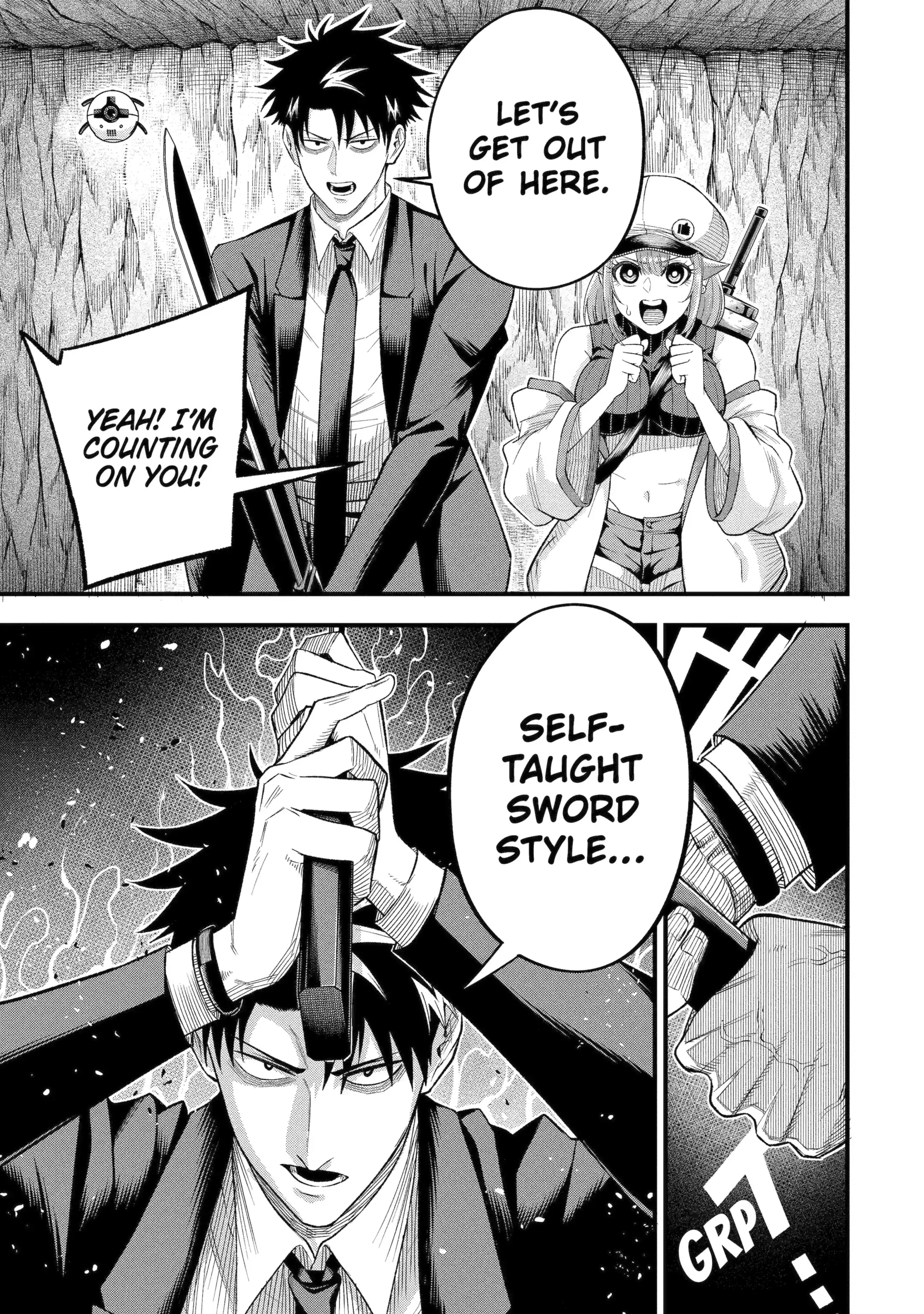 Shachiku Kensei, Haishinsha ni naru - Black Guild Kaishain, Ukkari Kaishayou Kaisen de S-kyuu Monster wo Aite ni Musou suru Tokoro wo Zenkoku Haishin shite shimau Chapter 12.1 - page 11