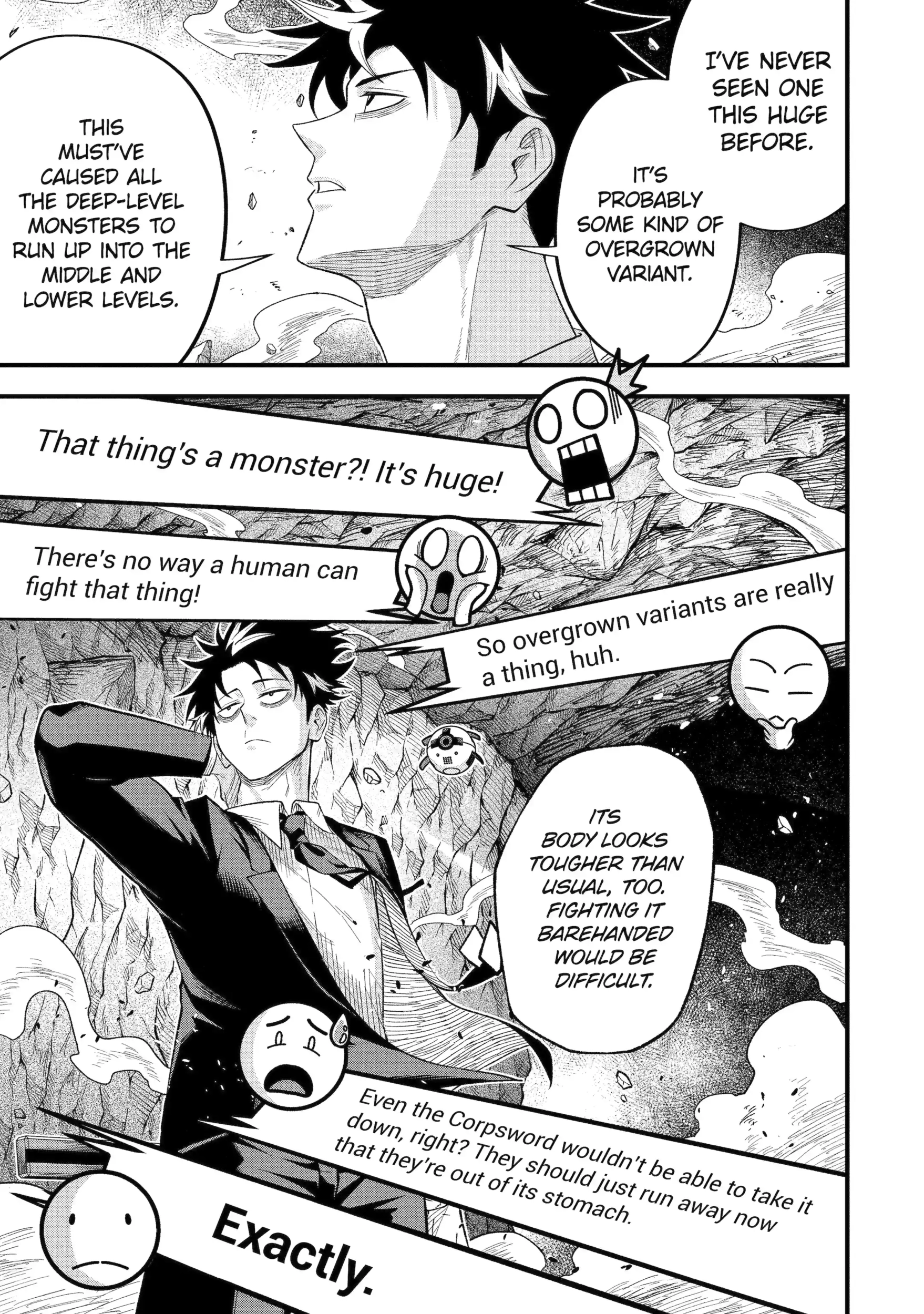 Shachiku Kensei, Haishinsha ni naru - Black Guild Kaishain, Ukkari Kaishayou Kaisen de S-kyuu Monster wo Aite ni Musou suru Tokoro wo Zenkoku Haishin shite shimau Chapter 12.2 - page 6