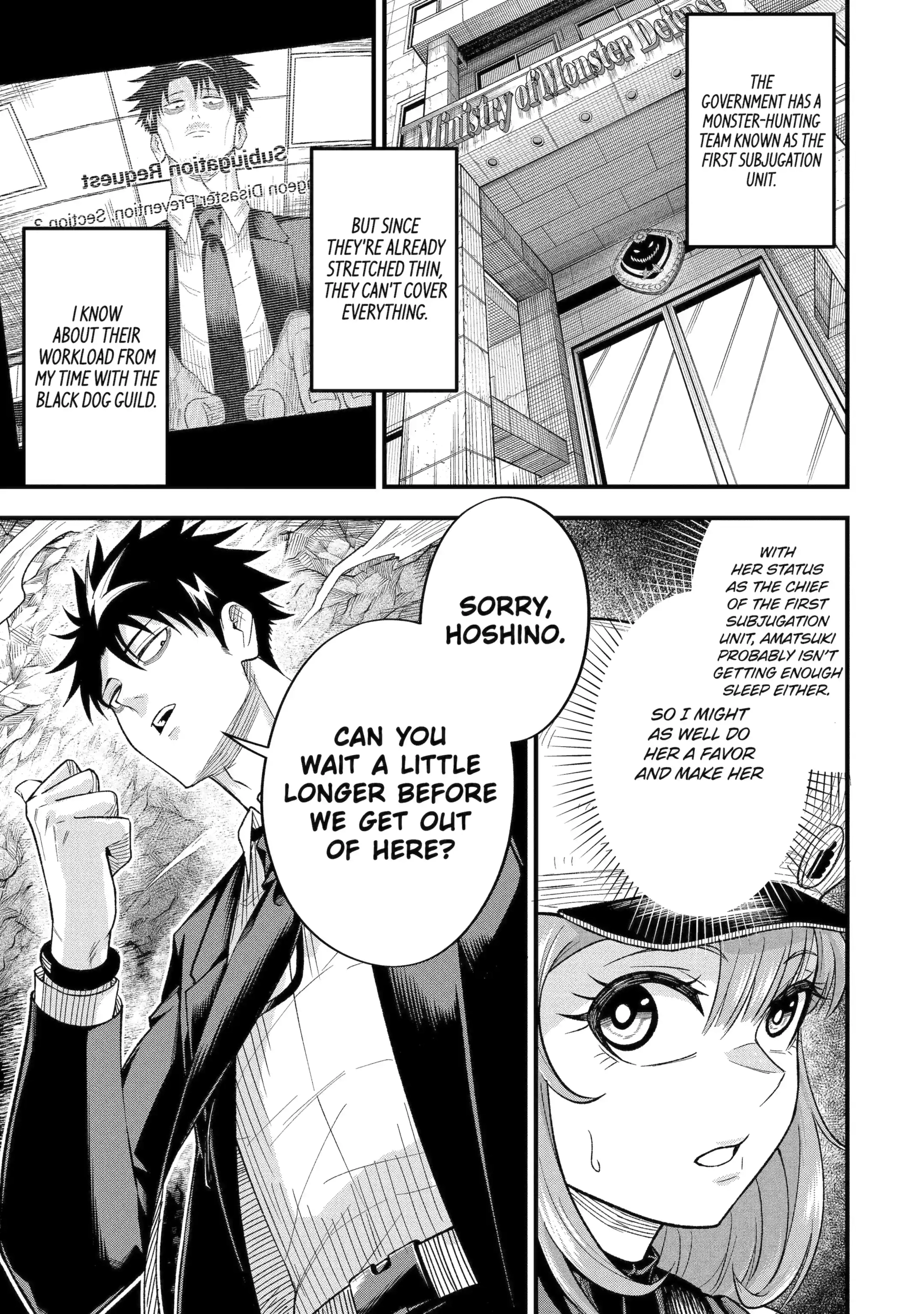 Shachiku Kensei, Haishinsha ni naru - Black Guild Kaishain, Ukkari Kaishayou Kaisen de S-kyuu Monster wo Aite ni Musou suru Tokoro wo Zenkoku Haishin shite shimau Chapter 12.2 - page 8