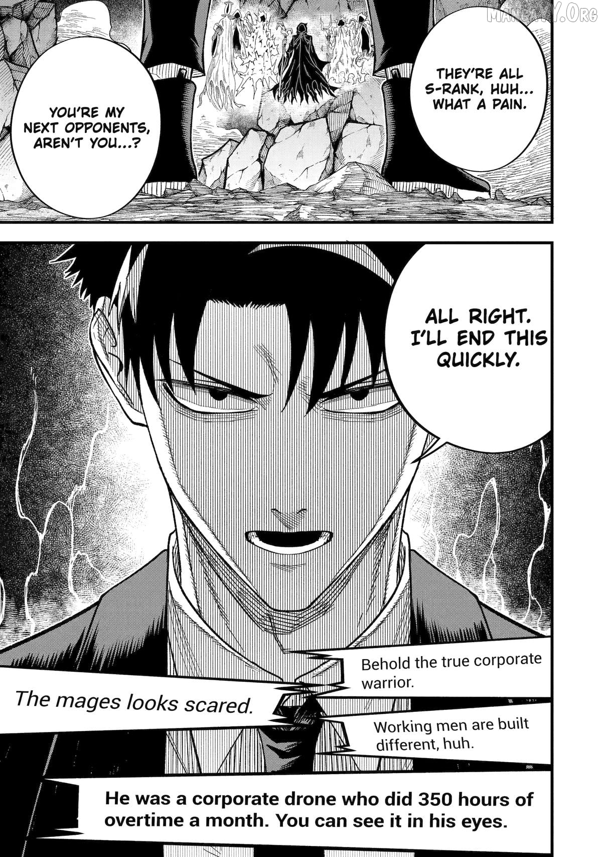 Shachiku Kensei, Haishinsha ni naru - Black Guild Kaishain, Ukkari Kaishayou Kaisen de S-kyuu Monster wo Aite ni Musou suru Tokoro wo Zenkoku Haishin shite shimau Chapter 13 - page 16