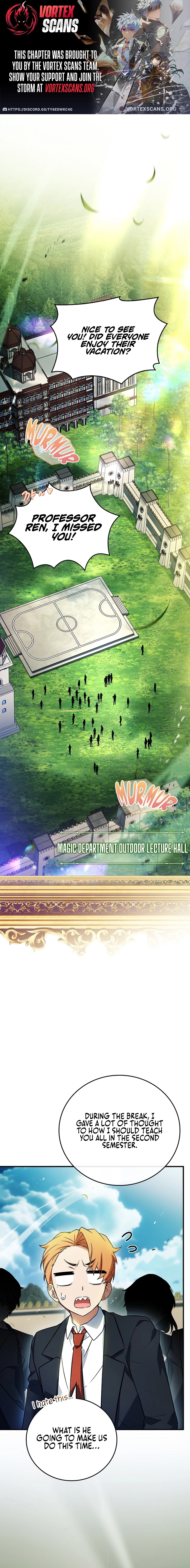 The Legendary Hero is an Academy Honors Student Chapter 74 - page 1