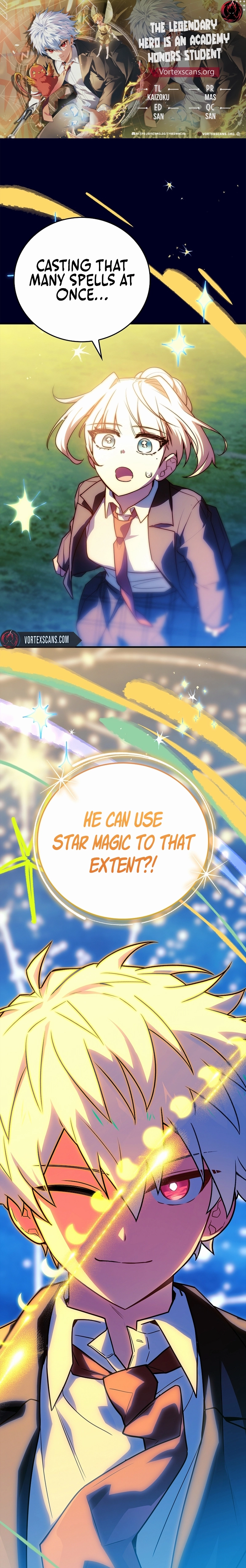 The Legendary Hero is an Academy Honors Student Chapter 75 - page 1