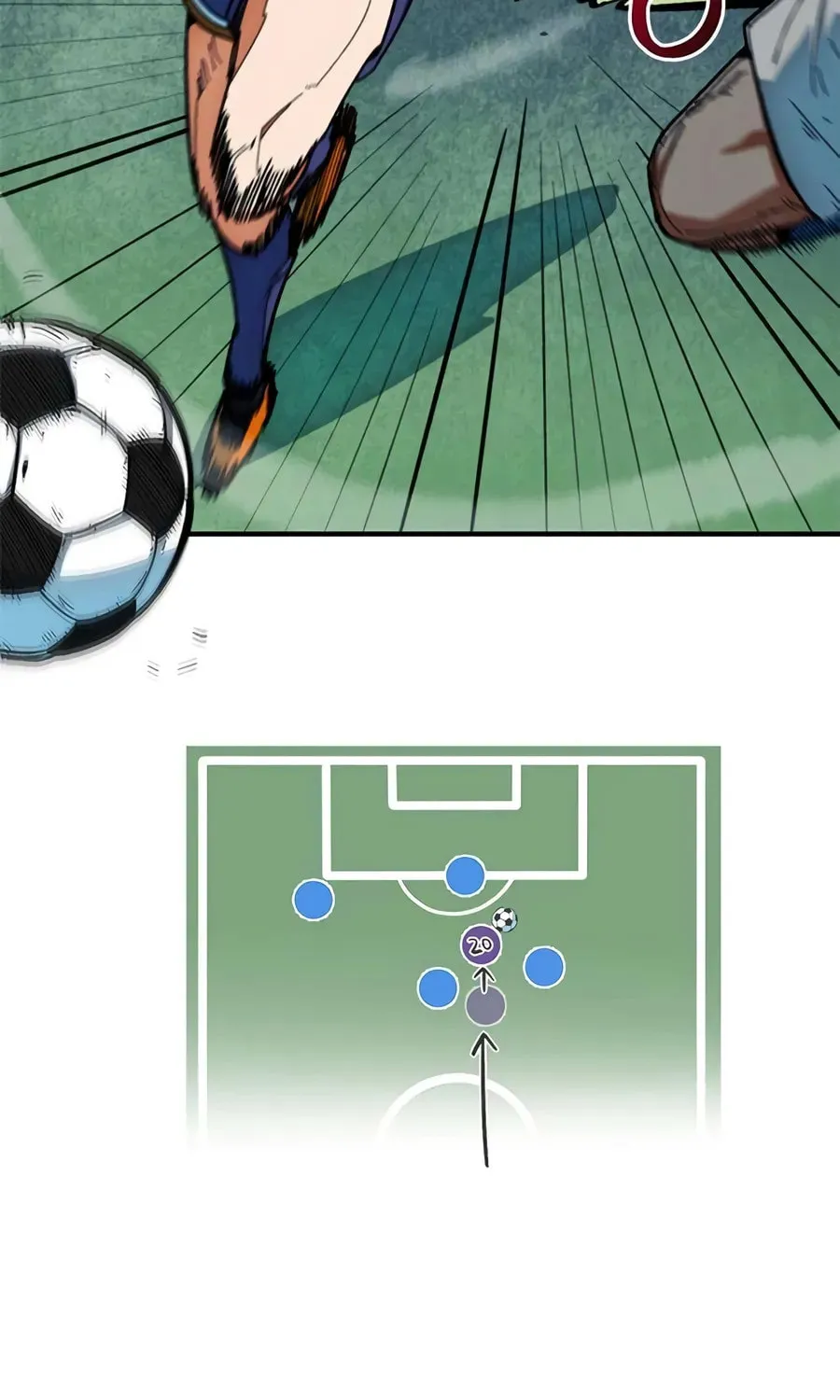 I'm Being Misunderstood as a Soccer Genius Chapter 58 - page 126