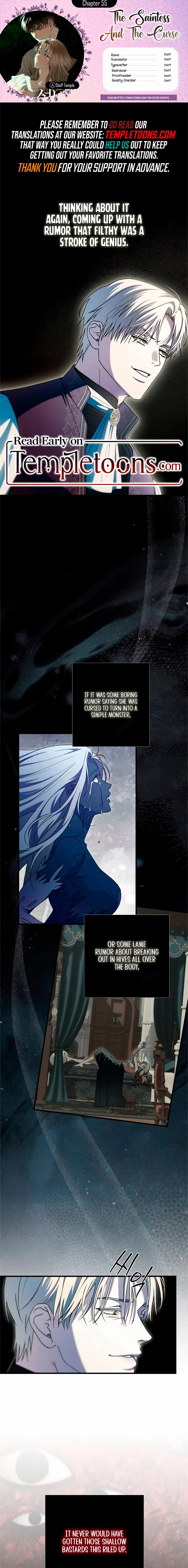 The Saintess And The Curse Chapter 55 - page 1