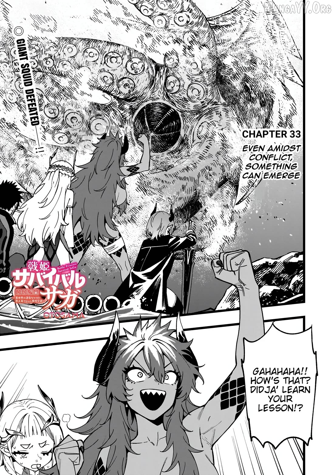Senki Survival Saga: Isekai no Unmei o Kaketa Mujintou Fujun Iseikouyuu Chapter 33 - page 1