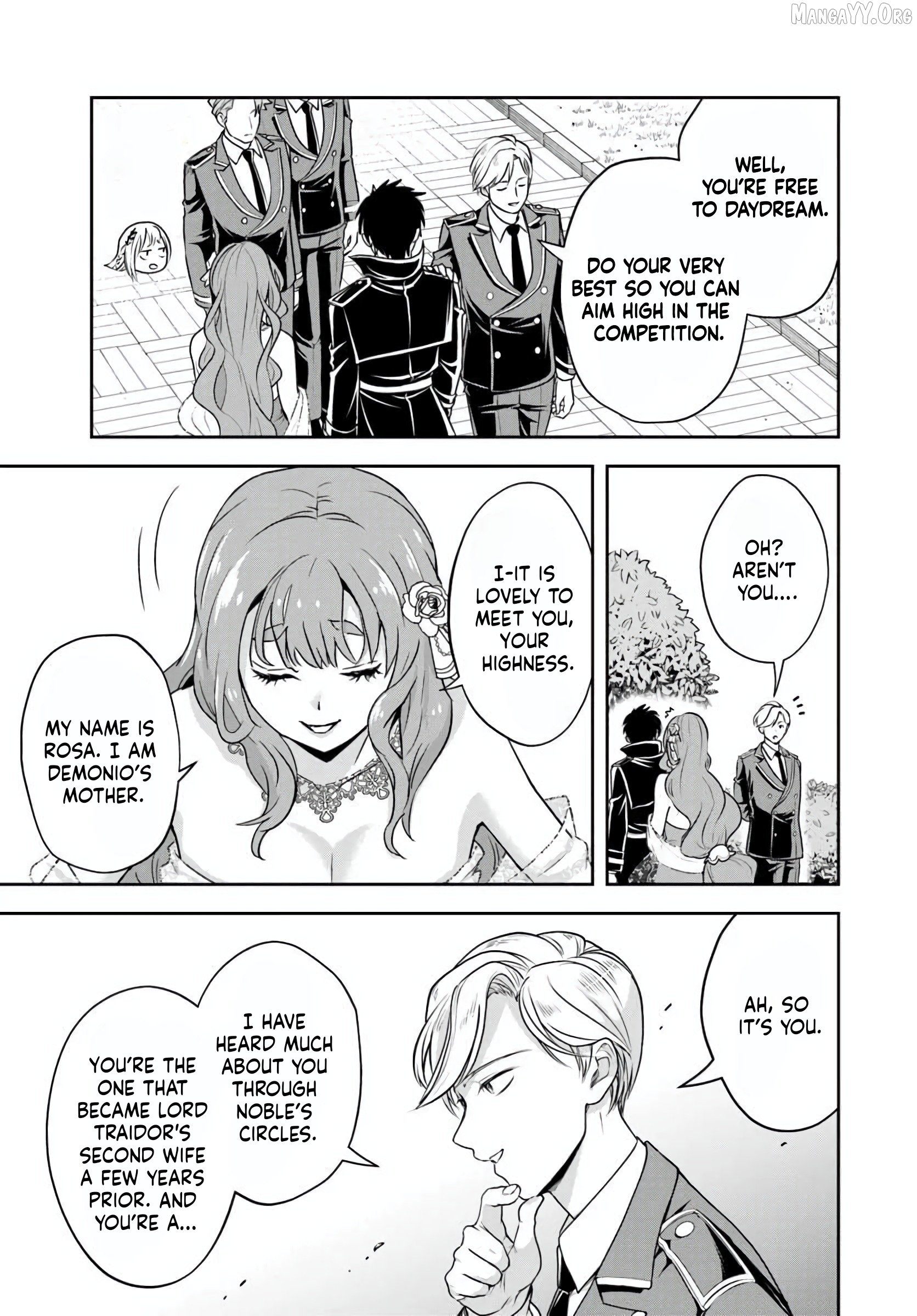 Sono Akuyaku Kizoku, Mama Heroine ga Suki Sugiru ~Shinshi na Doryoku de Saikyou to Nari Fuguu na Oshi Chara Tasukemakuru~ Chapter 31 - page 7