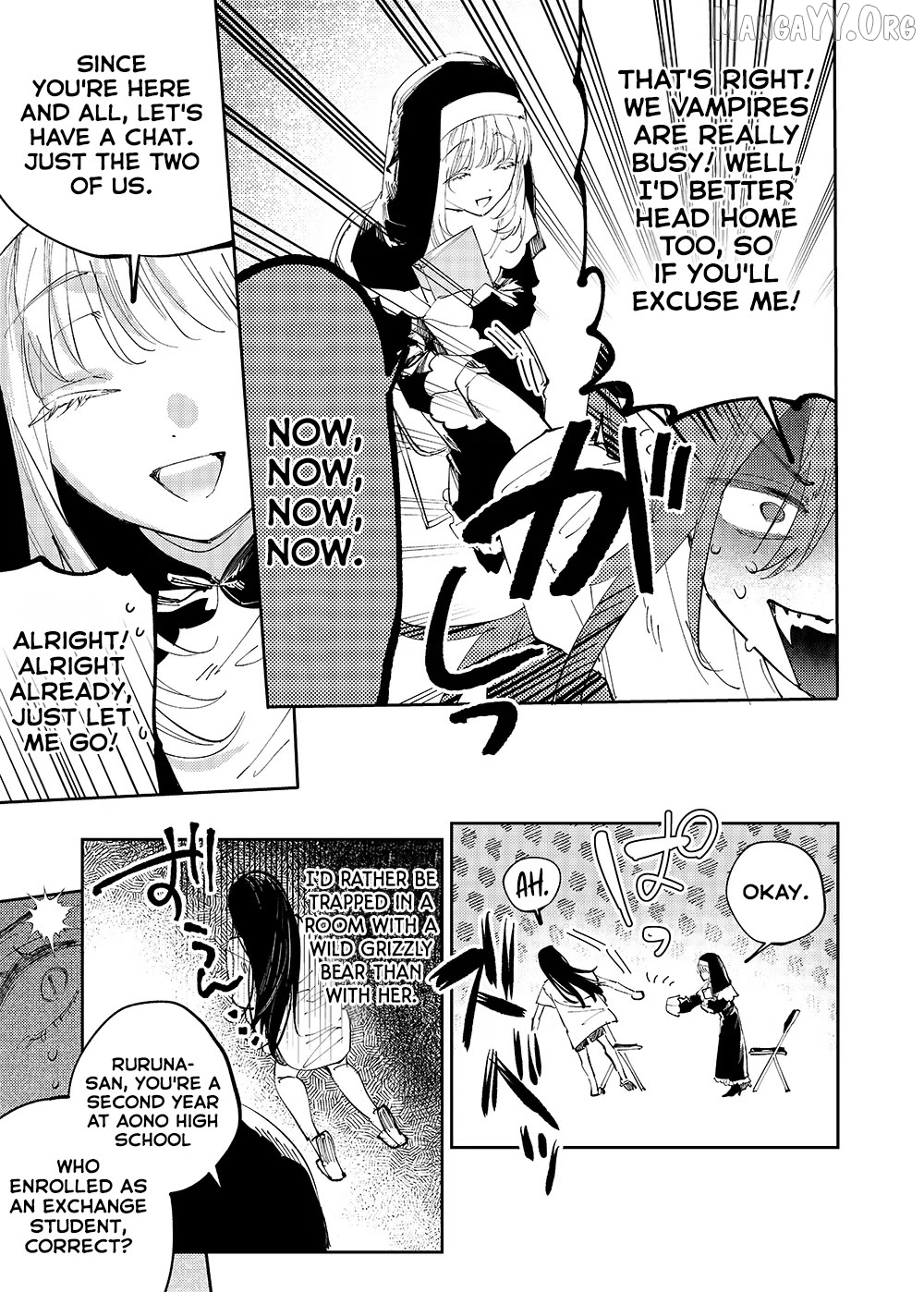 Girls x Vampire Chapter 28 - page 3