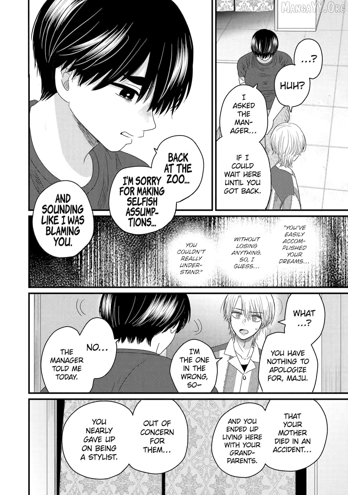 Aoi-kun wa Mukimuki Kanojo wo Kouteishitai Chapter 13 - page 14